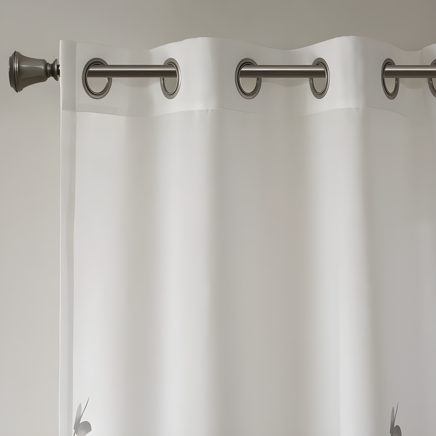 Cecily Burnout Printed Curtain Panel Pair (Set of 2)