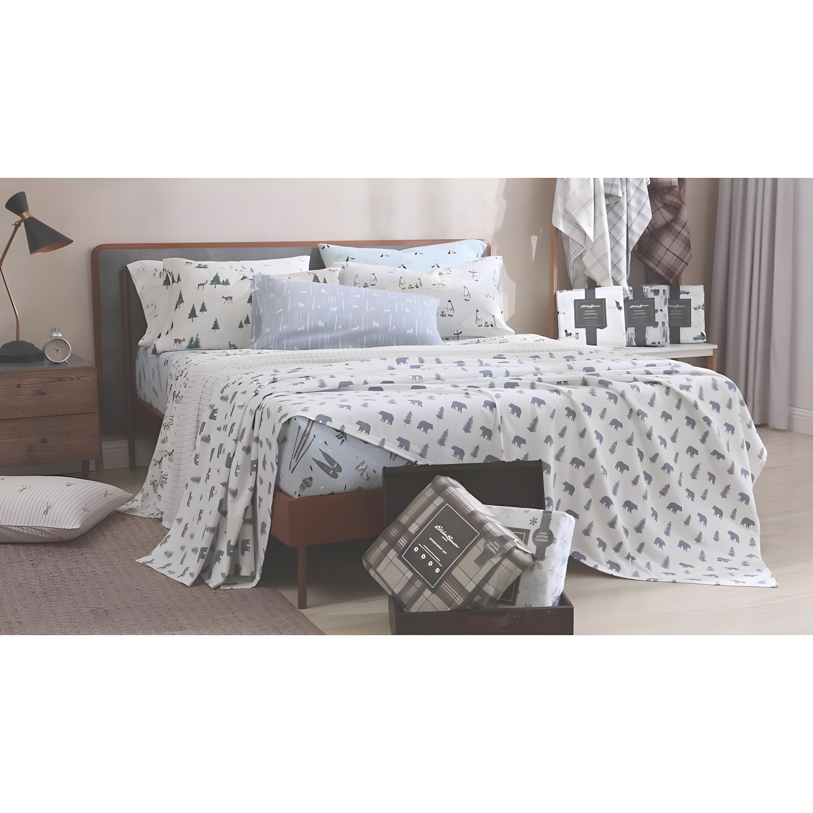 Eddie Bauer Printed Cotton Percale Sheet Sets