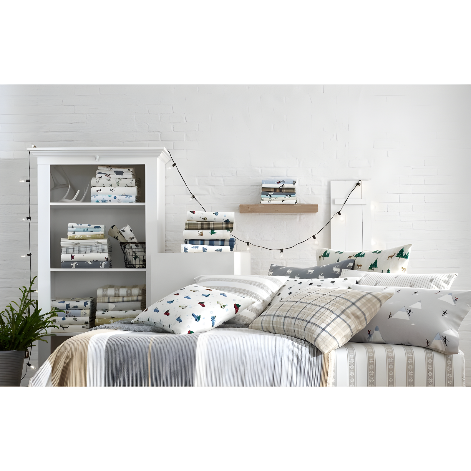 Eddie Bauer Printed Cotton Percale Sheet Sets