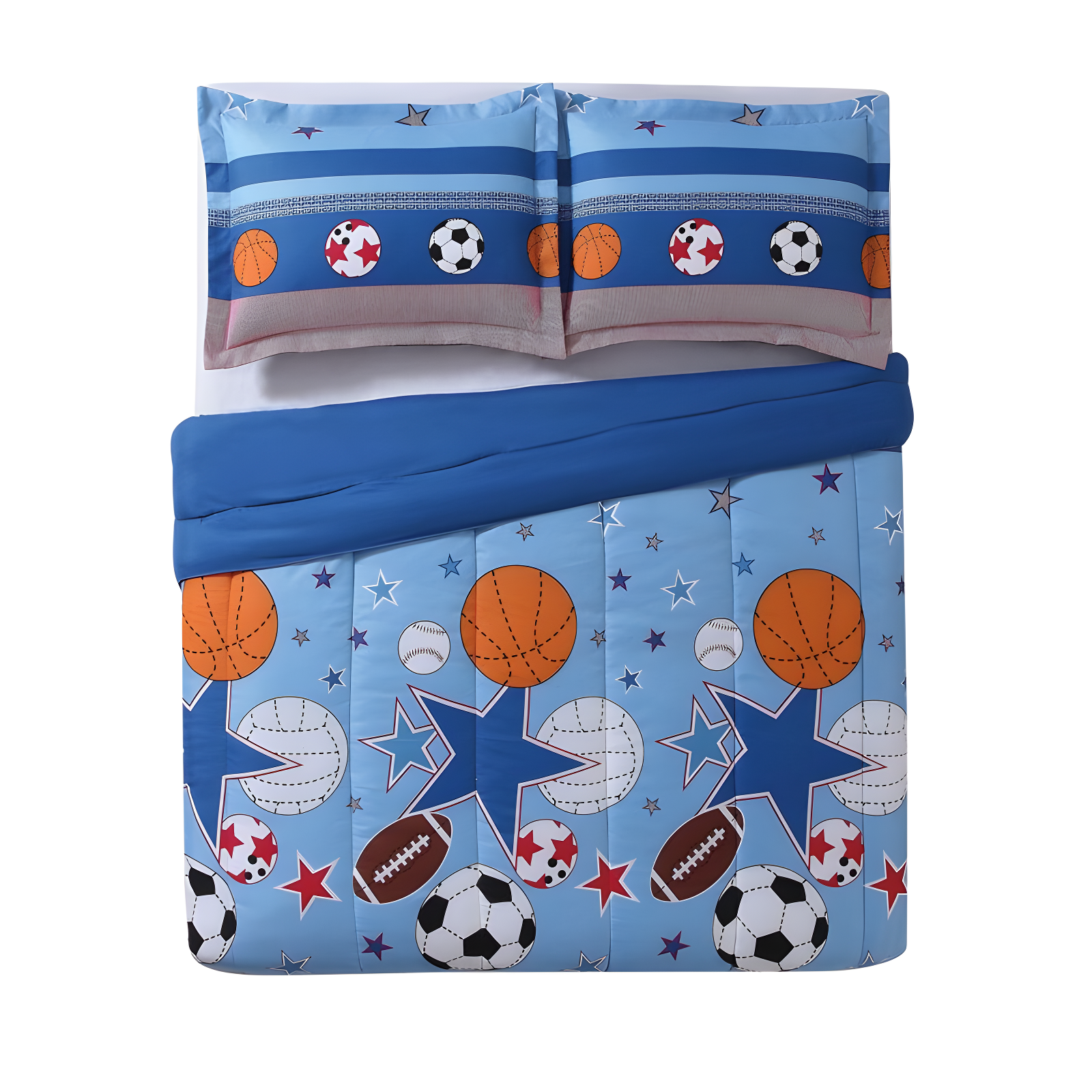 Sports And Stars Comforter Set
