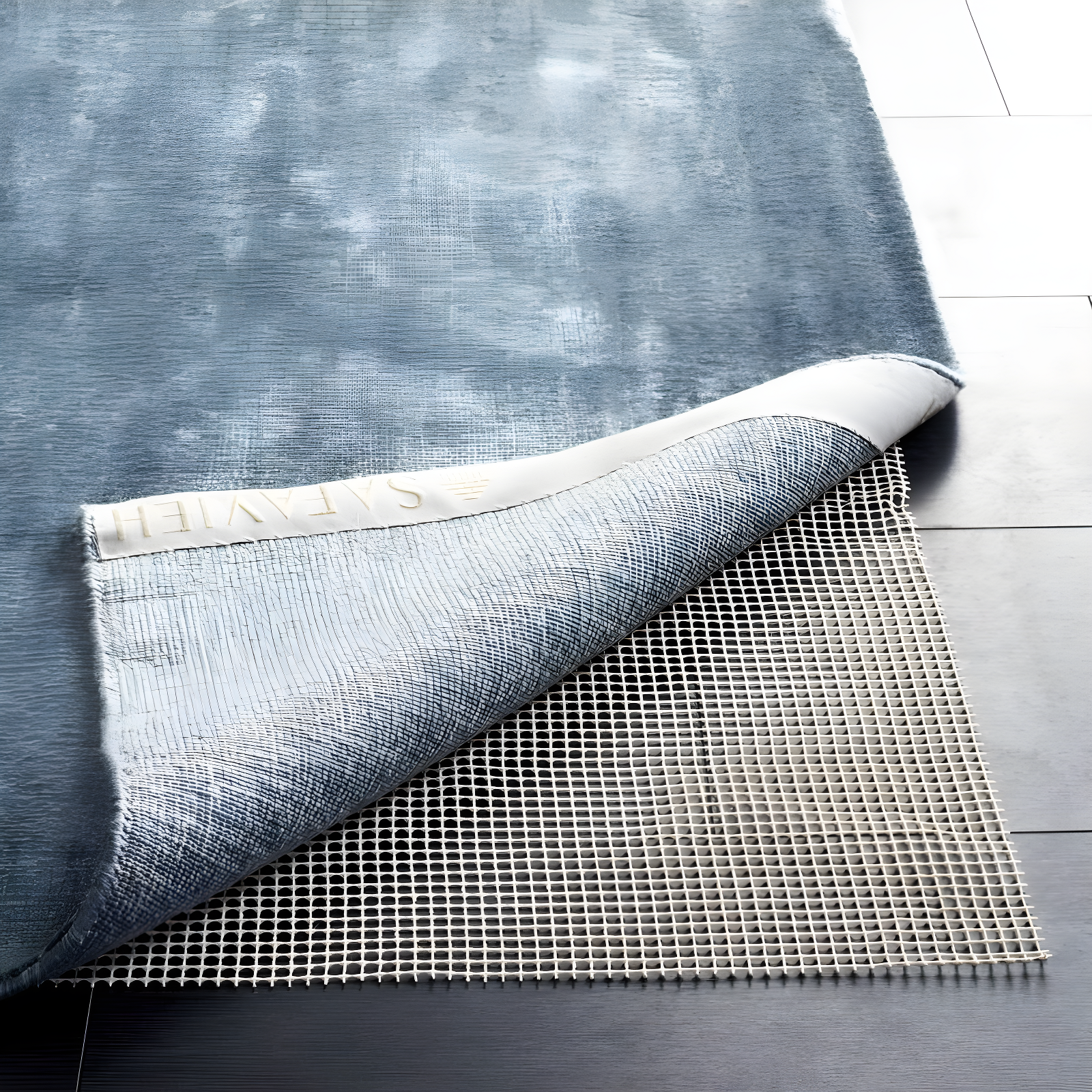 Grid Pad PAD110 Power Loomed Indoor Rug Pad - Creme - 9' x 12' - Safavieh