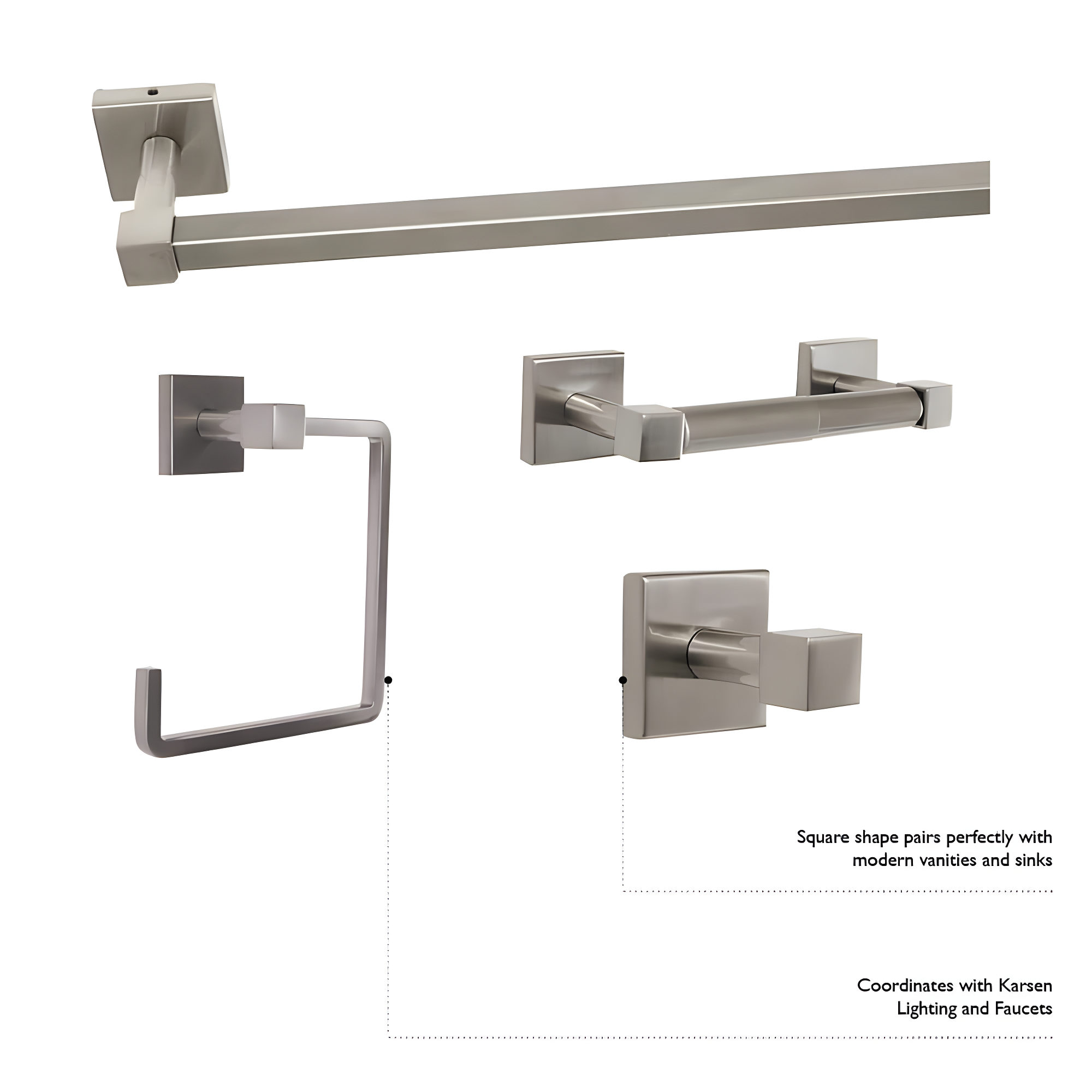 Design House 581447 Karsen Towel Ring
