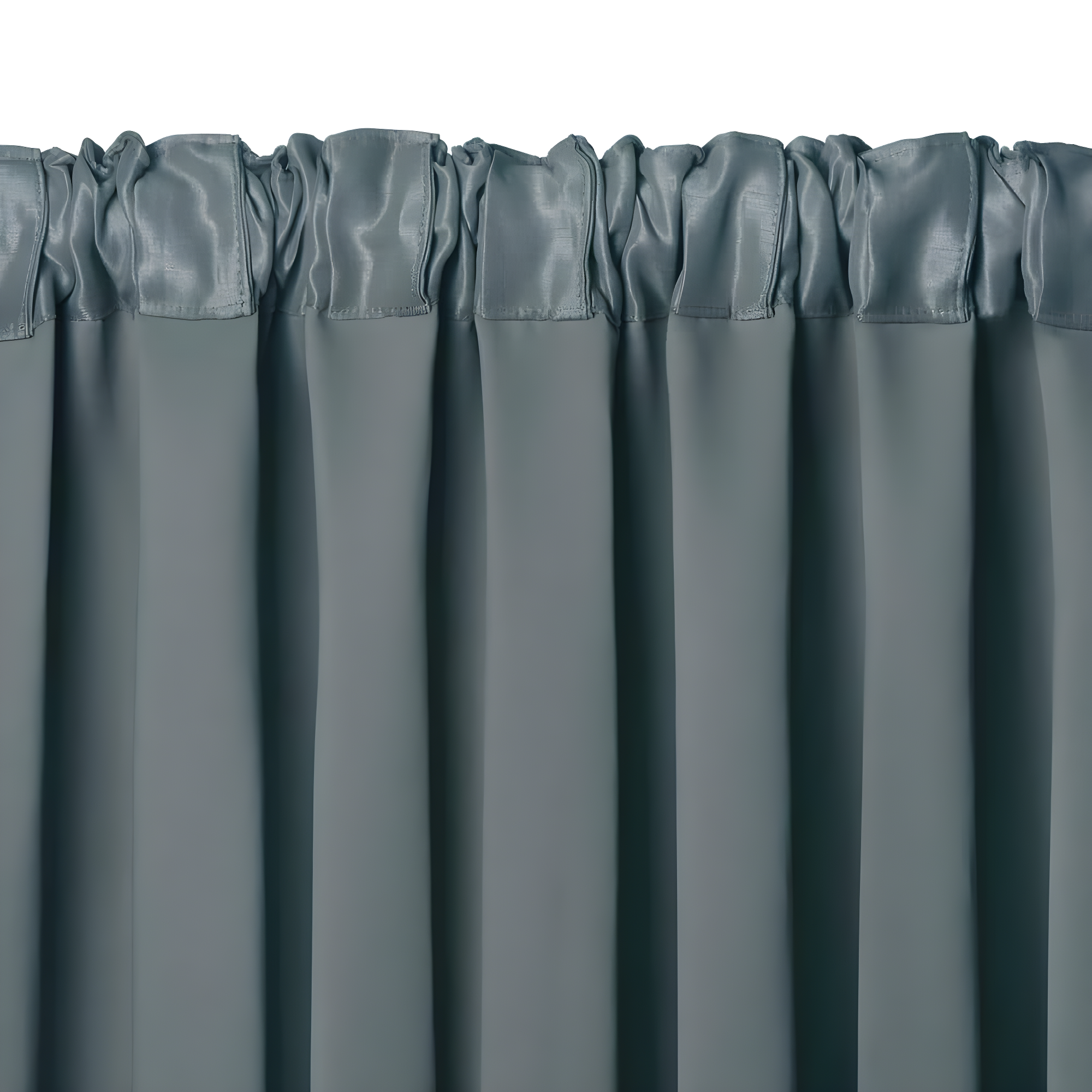 All Seasons Single Blackout Window Curtain Panel - 52" x 84" - Dusty Blue - Elrene Home Fashions