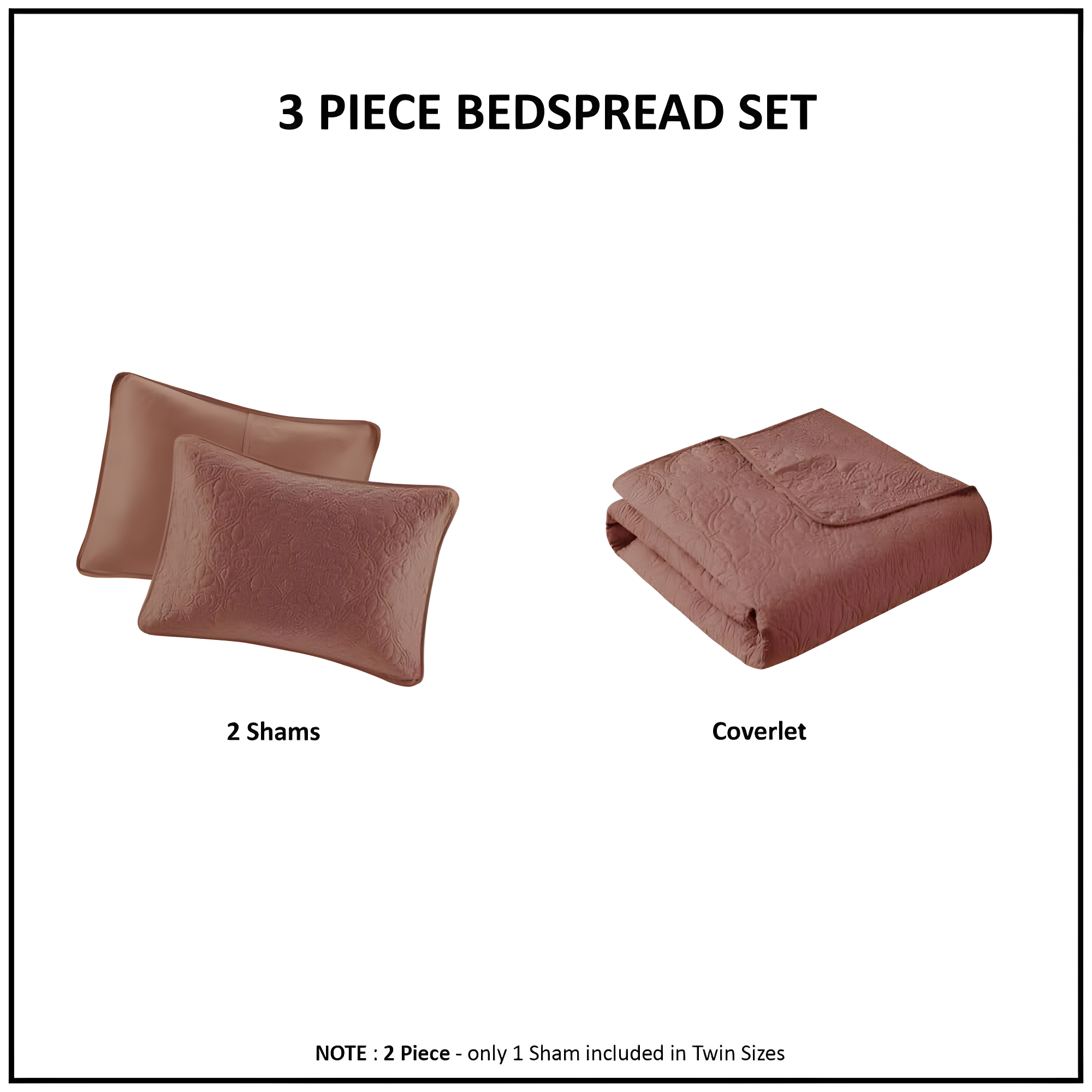 Quebec Reversible Bedspread Set