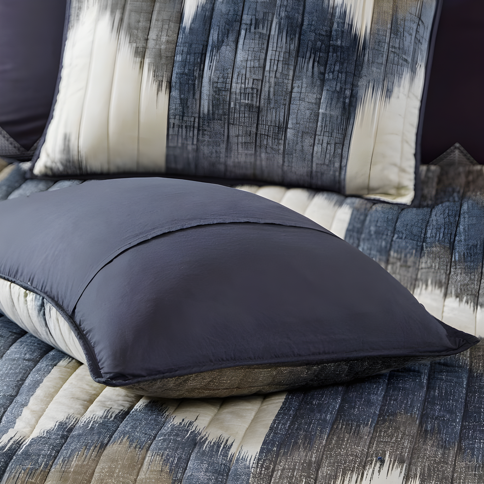 Alpine 3 Piece Printed Cotton Quilt Set