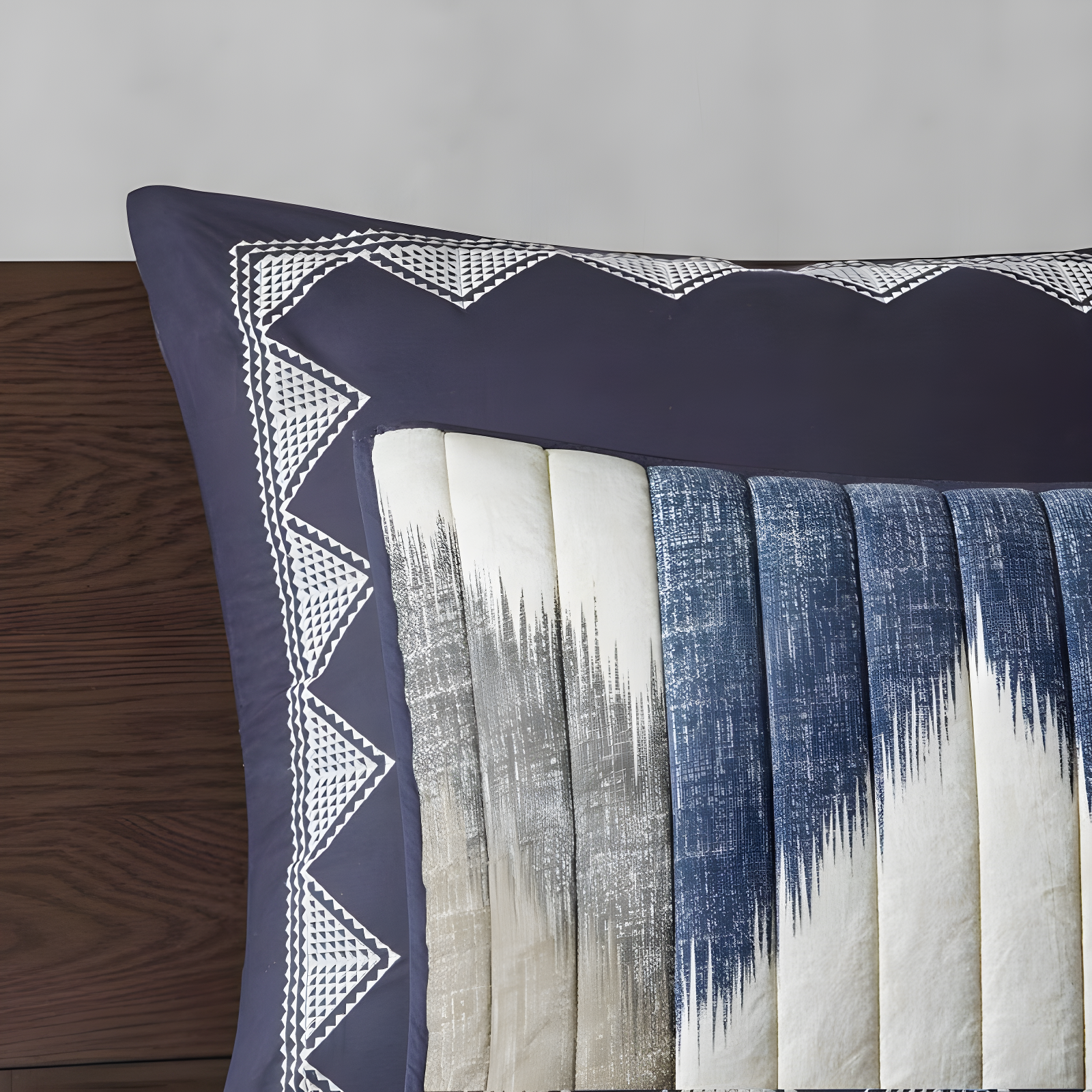 Alpine 3 Piece Printed Cotton Quilt Set