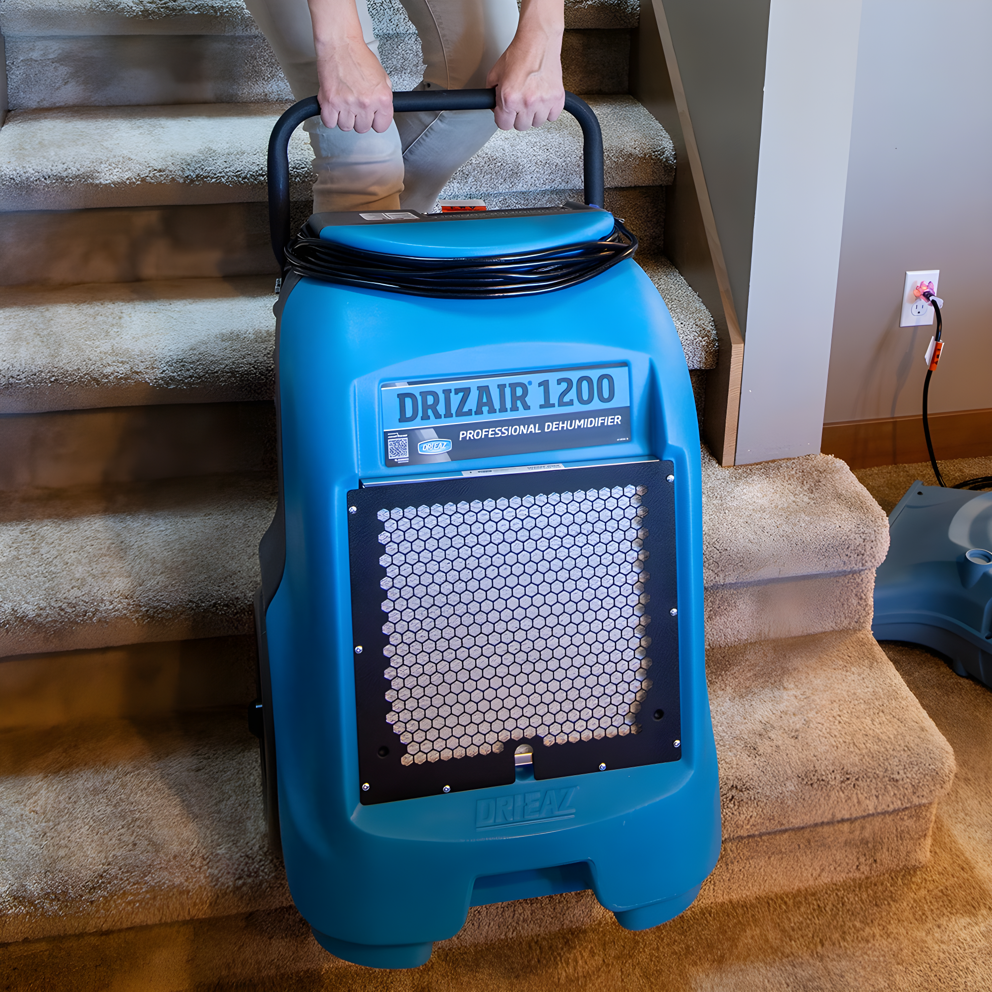 Dri-Eaz Dehumidifier in Blue