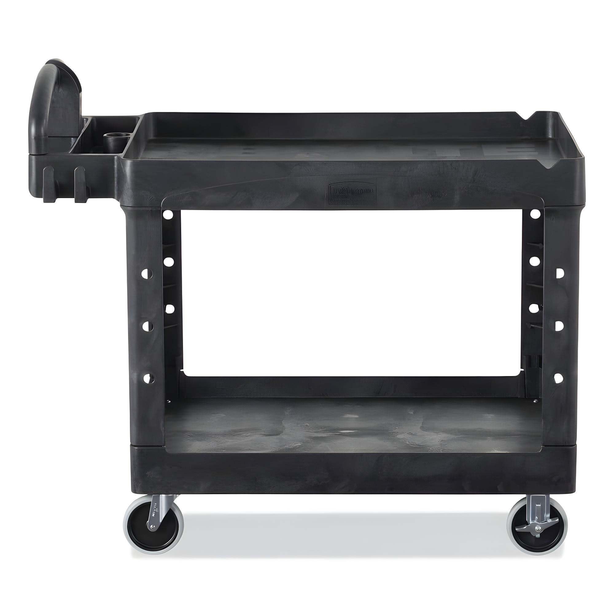 Rubbermaid Utility Cart HD 2 Shelf 16"X30" #647399
