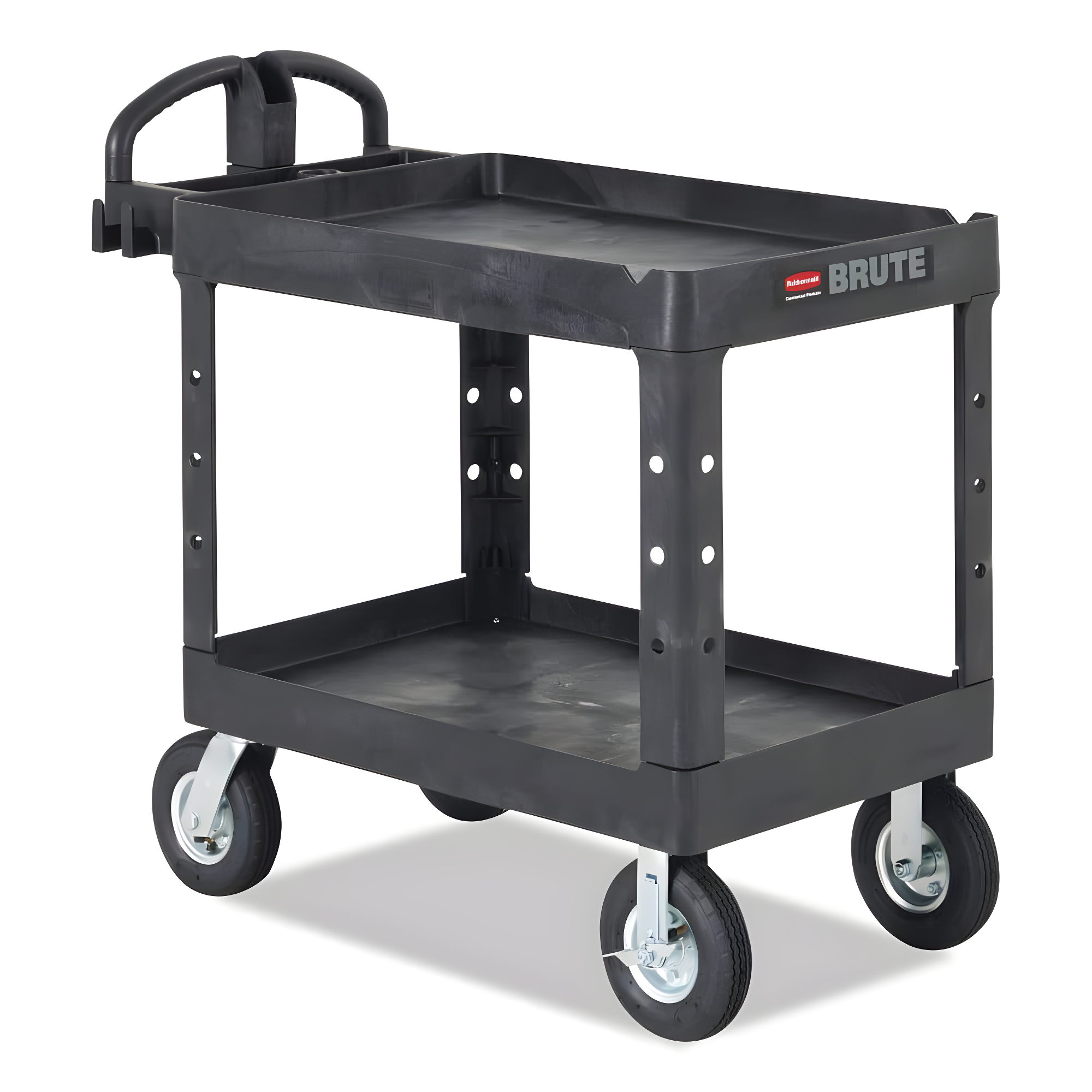 Rubbermaid Utility Cart HD 2 Shelf 16"X30" #647399