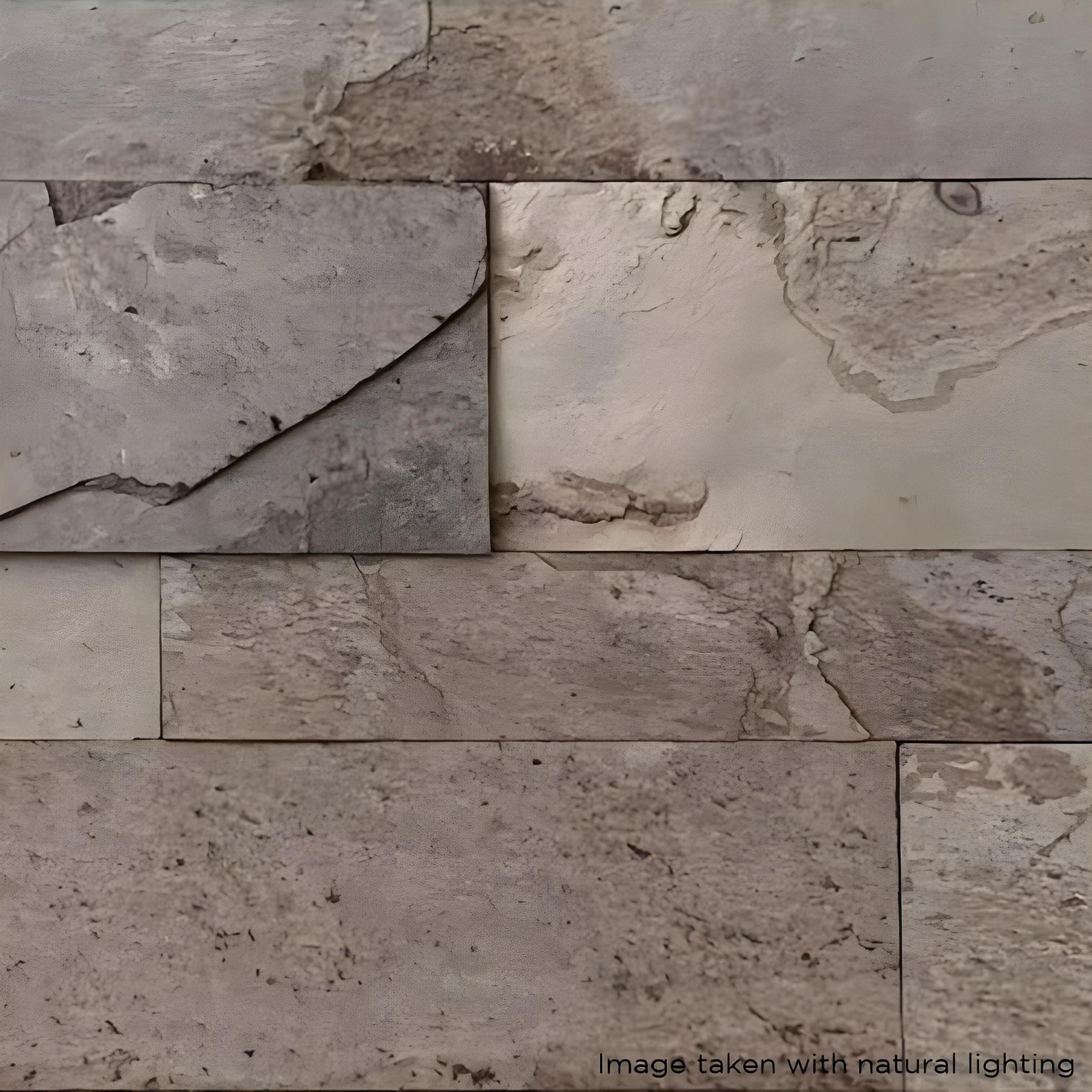 6'' W x 24'' L Natural Stone Peel and Stick Mosaic Tile