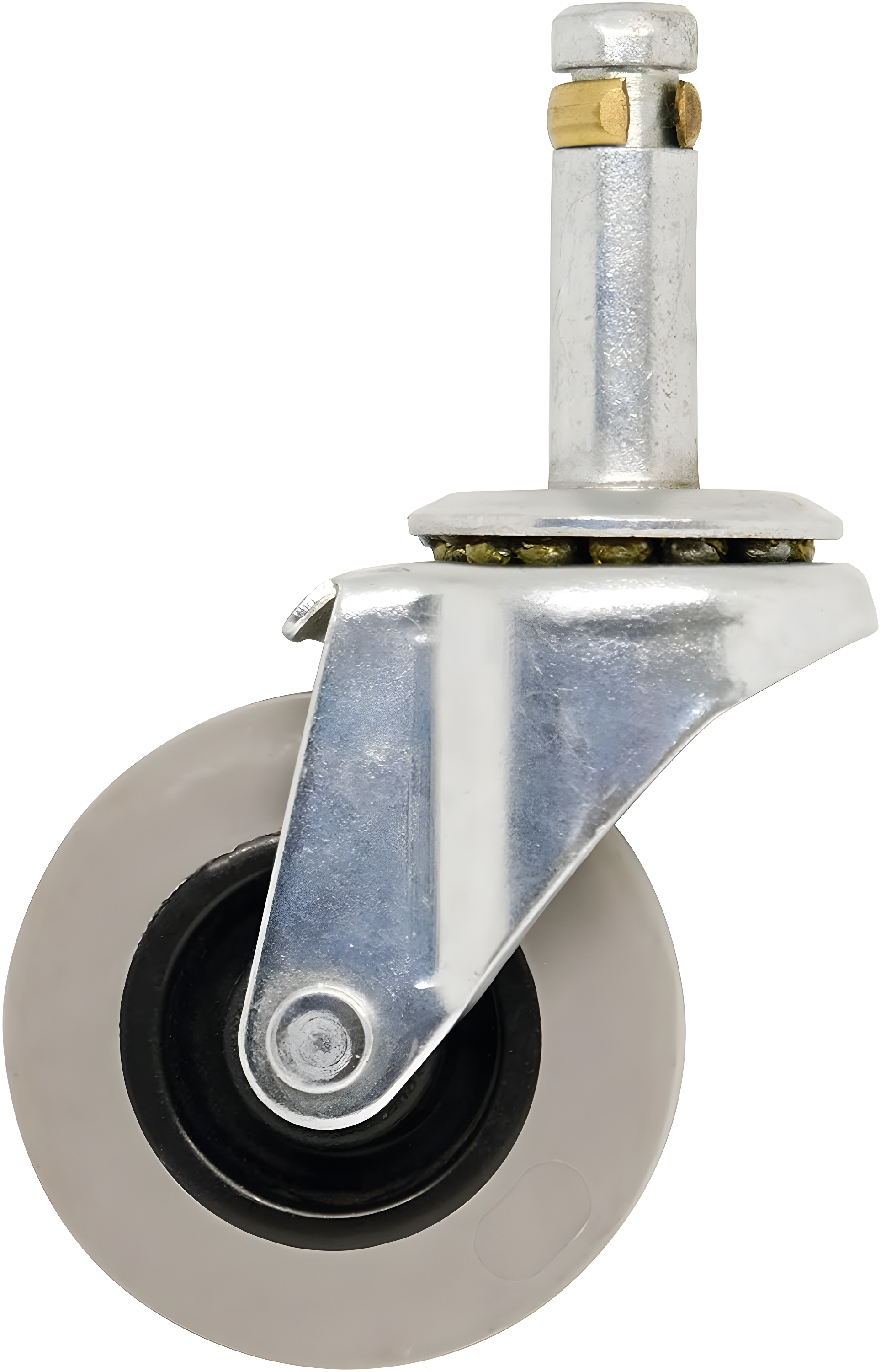 Shepherd 2-Inch Gray Thermoplastic Rubber Swivel Stem Caster