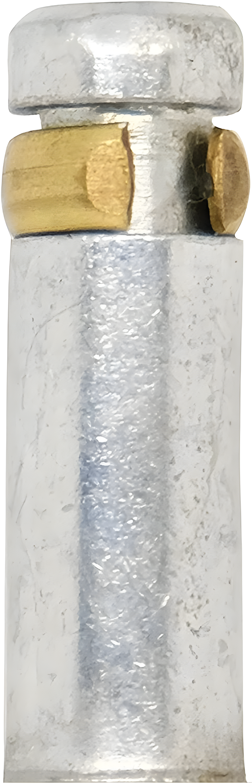 Shepherd 2-Inch Gray Thermoplastic Rubber Swivel Stem Caster