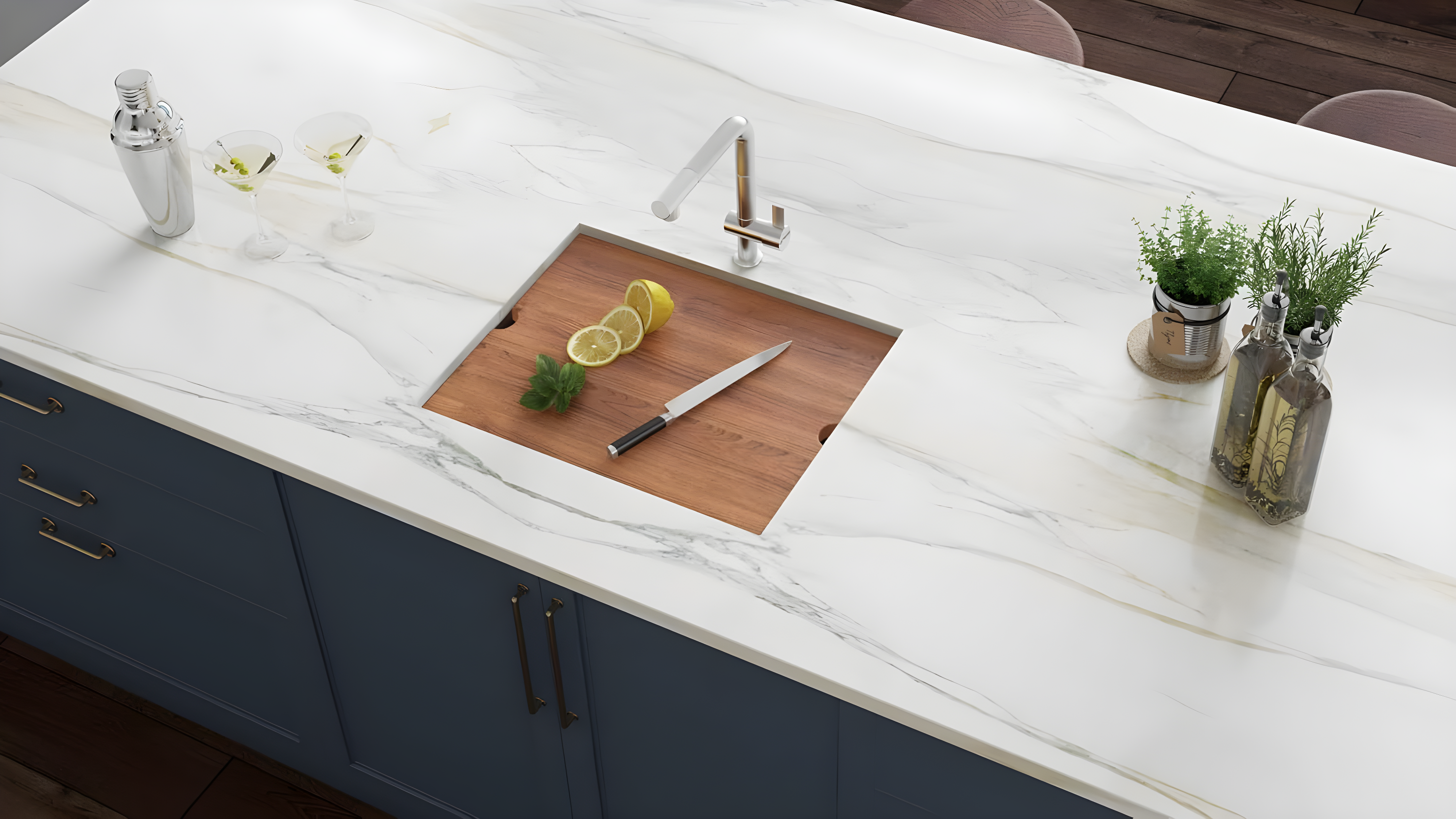 Ruvati RVH8308 Ruvati Workstation Undermount 16 Gauge Stainless Steel Kitchen Sink Single Bowl