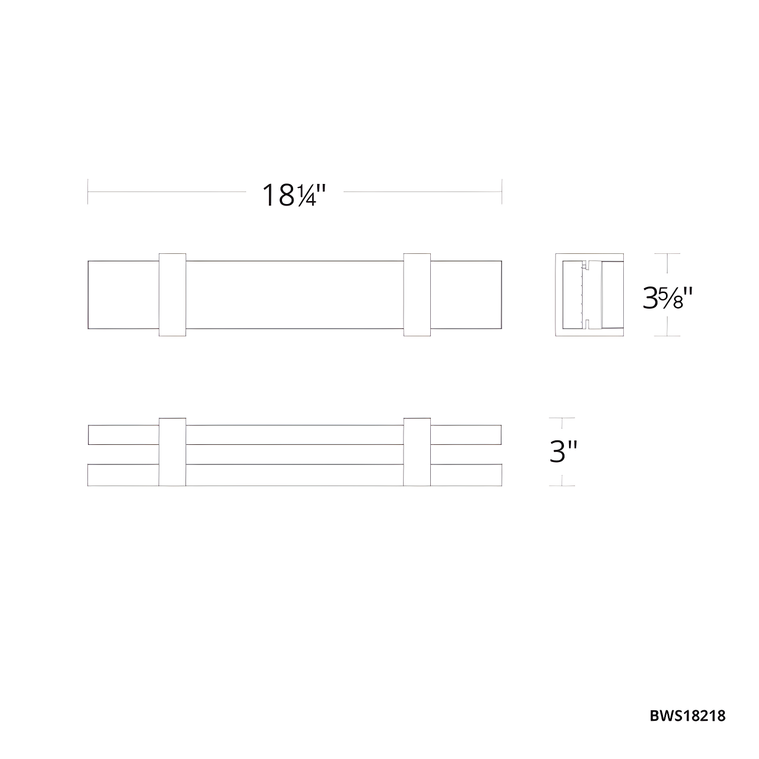 Verandah Dimmable LED Vanity Light