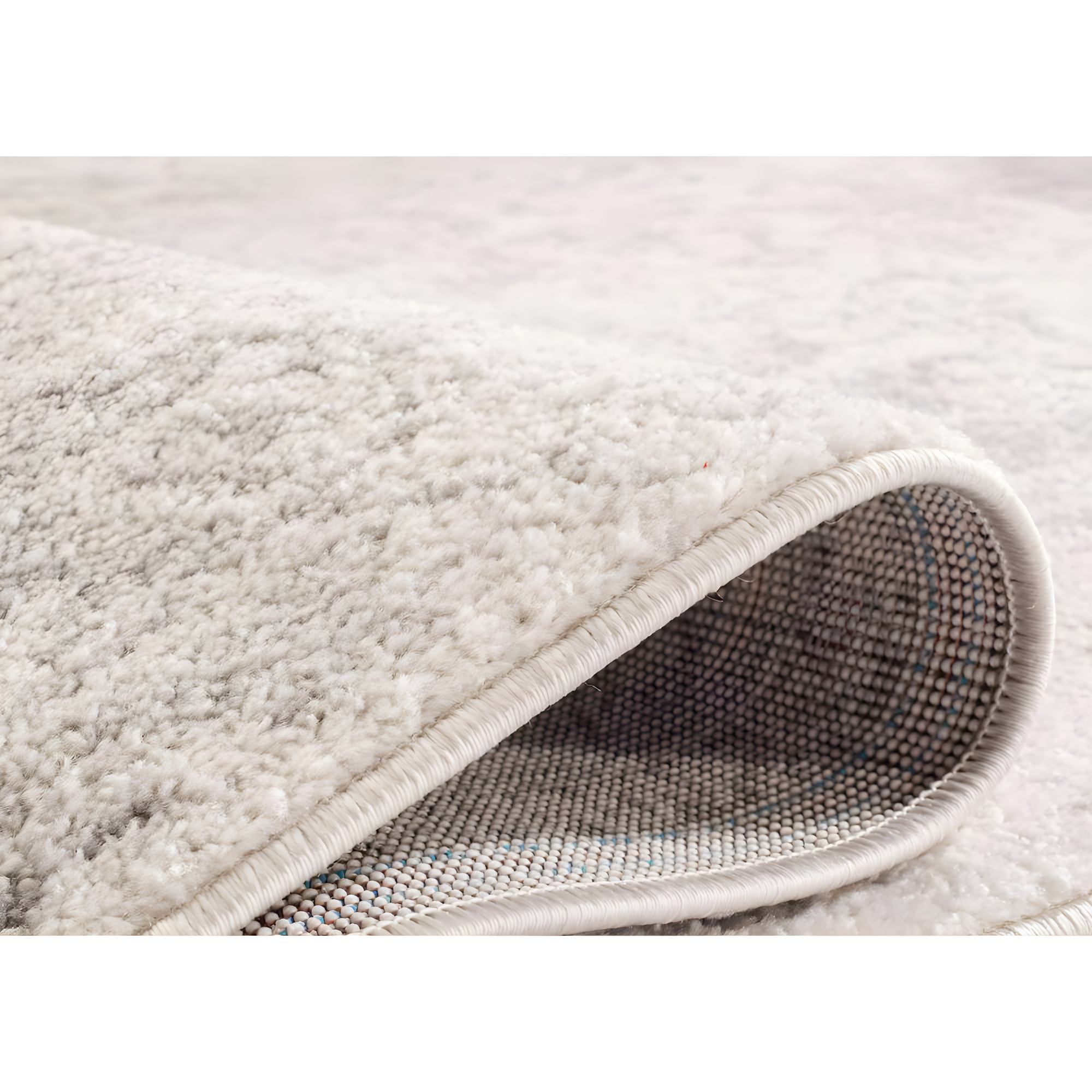 Adirondack ADR109 Machine Made Indoor Area Rug - Ivory/Silver - 5'x5' - Safavieh