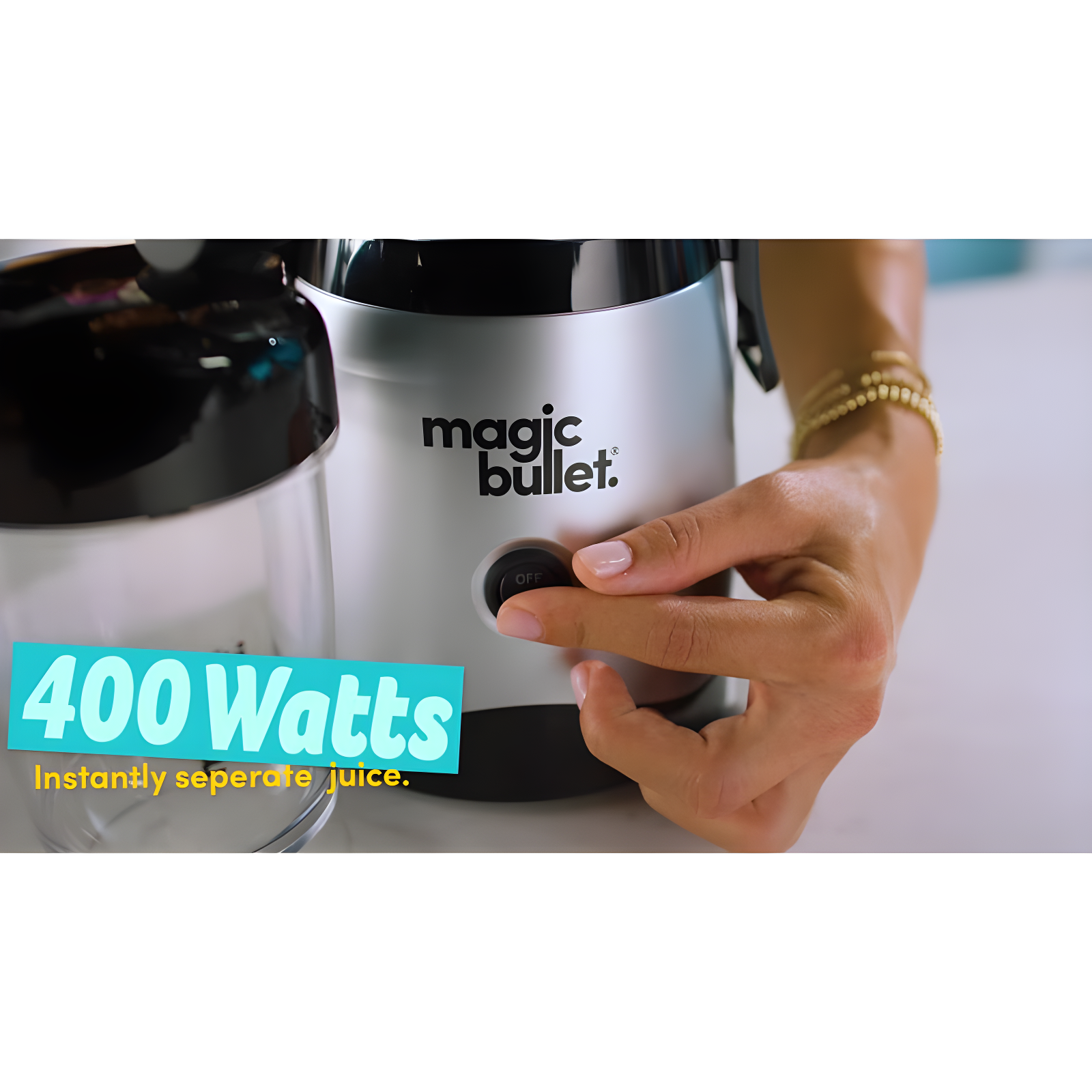 Magic Bullet Magic Bullet 400 Watt Mini Juicer