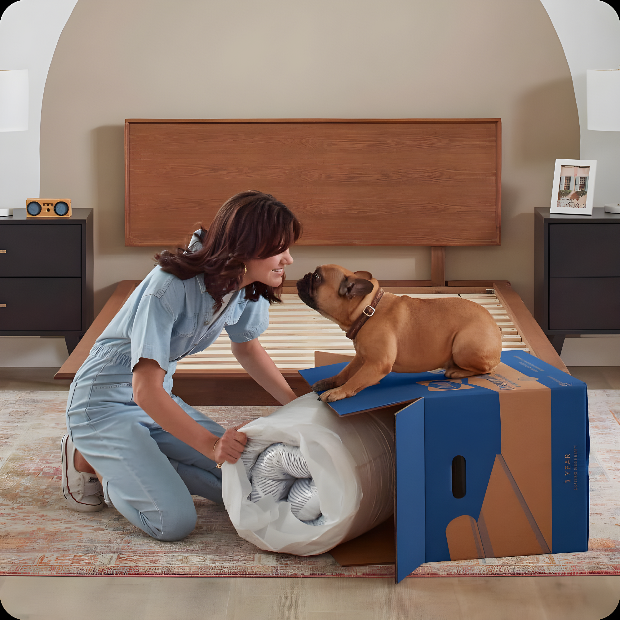 Sealy Dreamlife 8” Medium-Firm Foam Mattress-in-a-Box