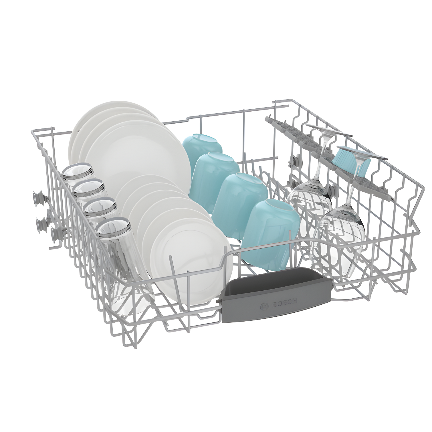 Bosch 800 Series 24" Front Control Built-In Dishwasher with Hybrid Tub SHE3AEM2N