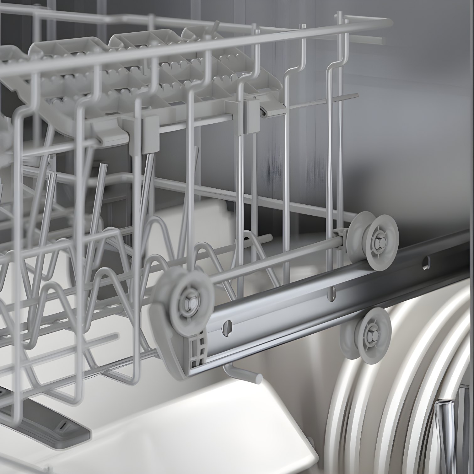 Bosch 800 Series 24" Front Control Built-In Dishwasher with Hybrid Tub SHE3AEM2N