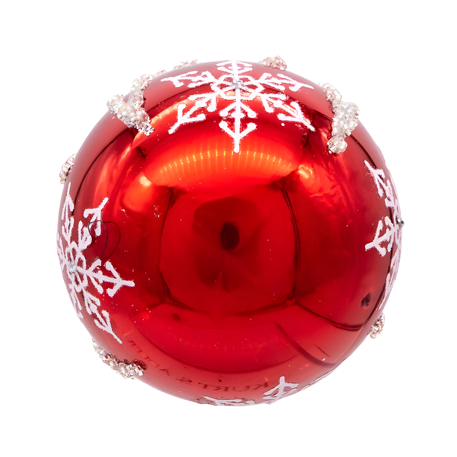 Kurt Adler Glass Ball Ornament (Set of 6)