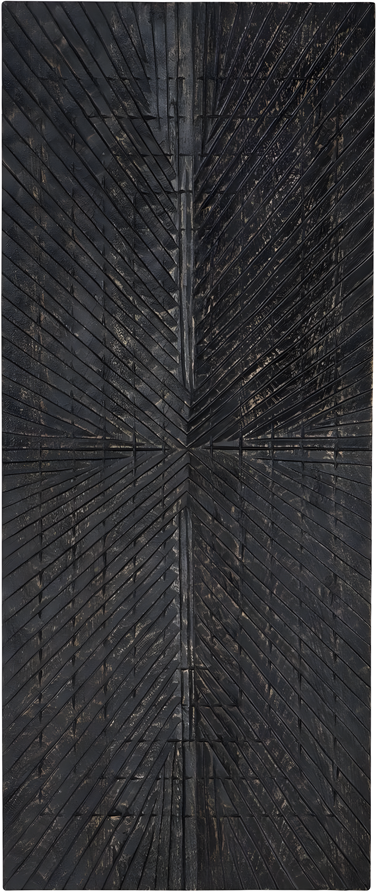 Millwood Pines Aseeb Abstract Wall Decor on Solid Wood