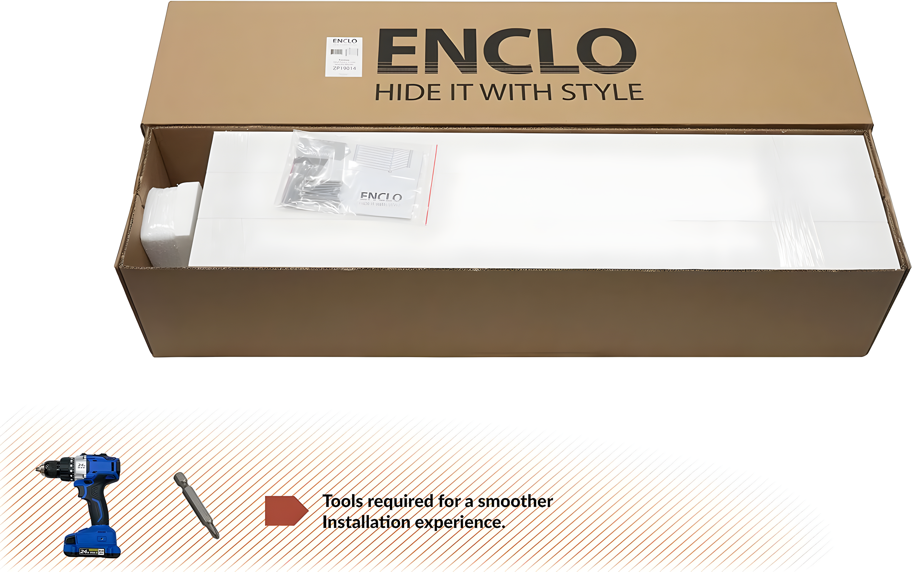 4ft H x 4ft W (2 Panels) No Dig Enclo Premium White Vinyl Privacy Screen, Outdoor Privacy Panels, Use As Air Conditioner Fence, Trash Can Enclosure, Pool Equipment Enclosure, ZP19014