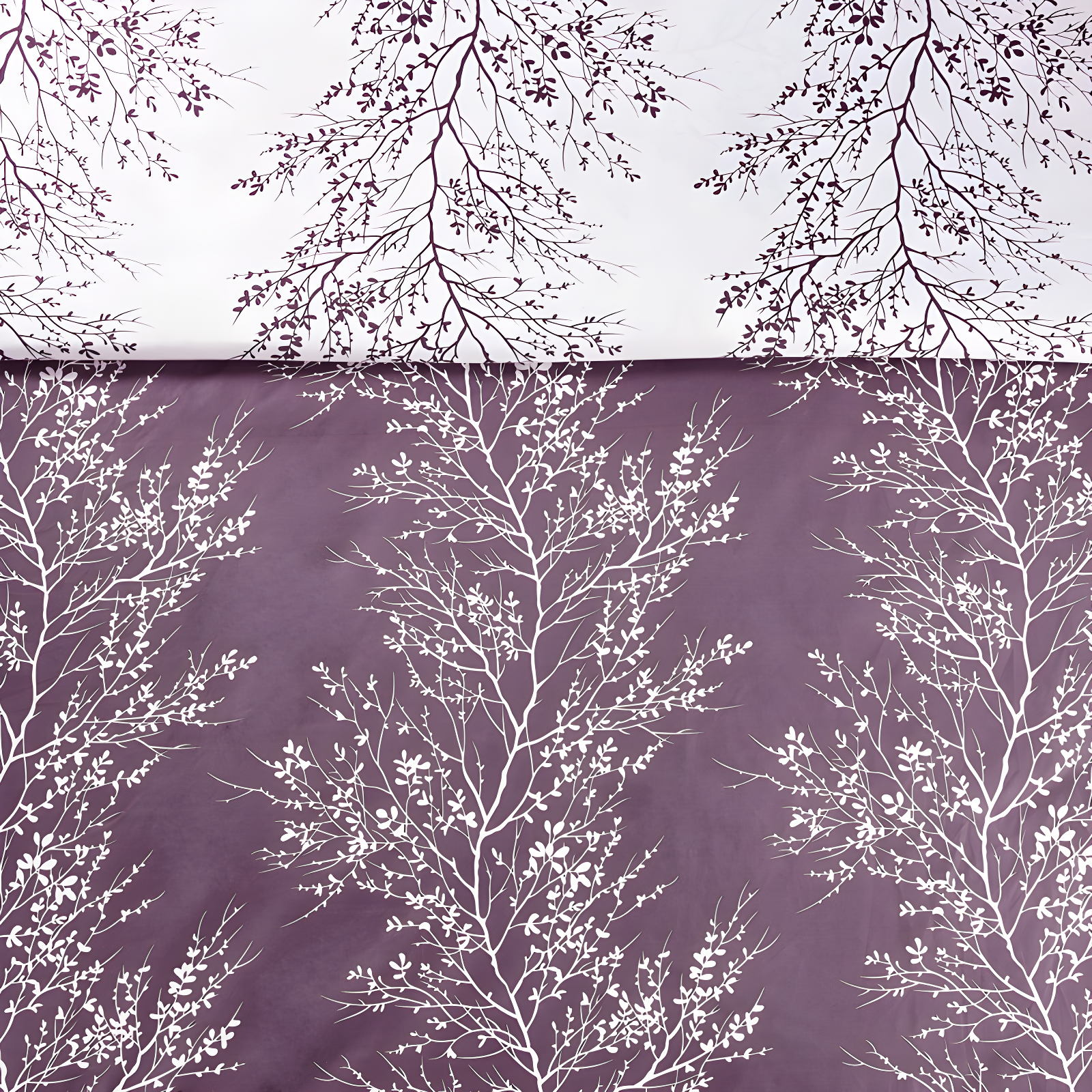 Spirit Linen 6-Piece Foliage Reversible Comforter Set