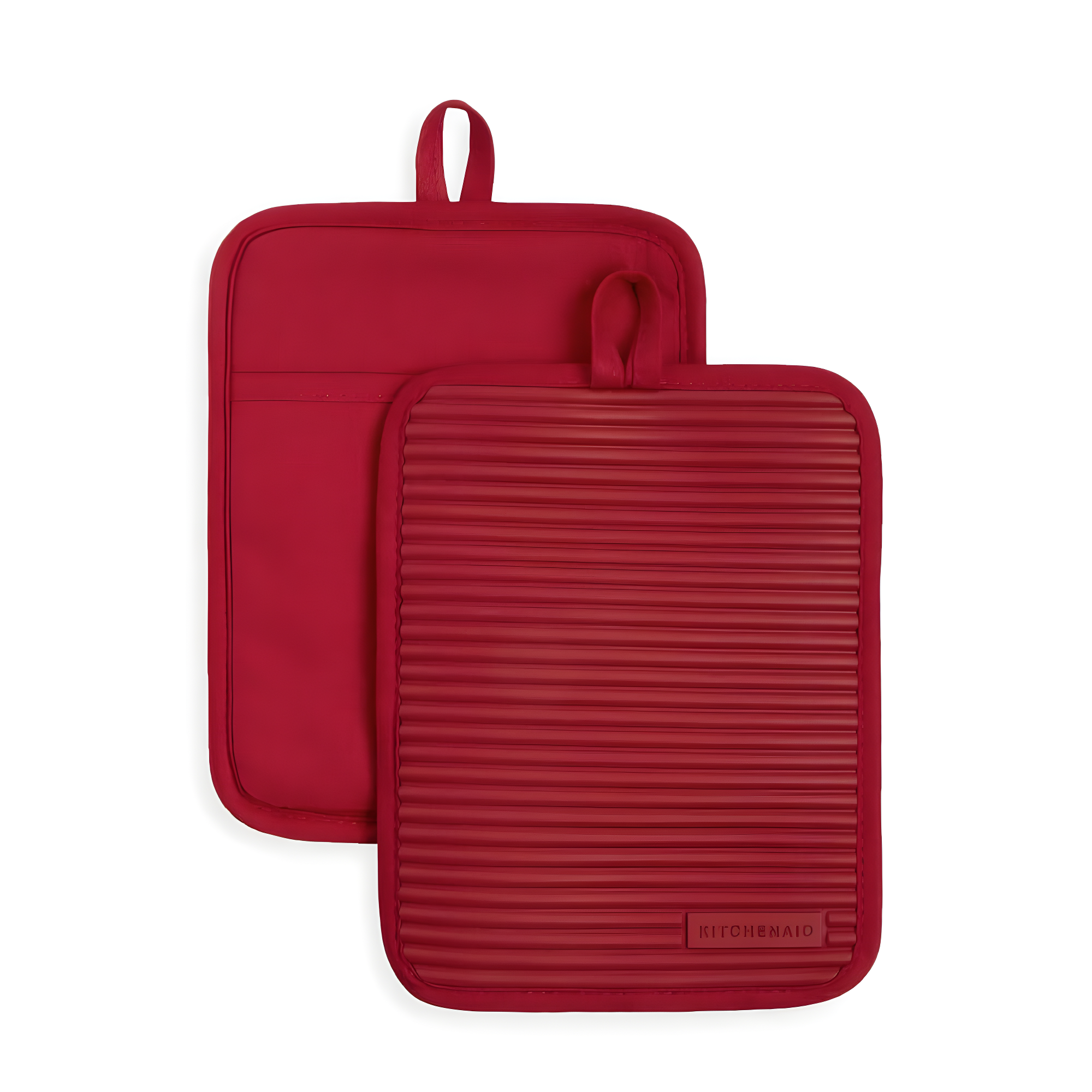 KitchenAid Ribbed Soft Silicone Potholder (Set of 2)