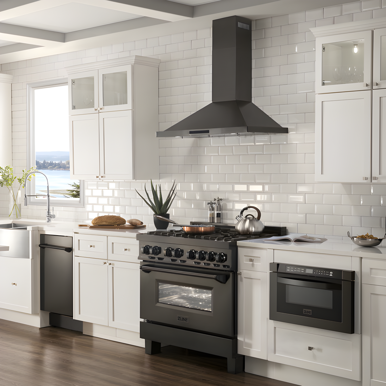 ZLINE 36 in. Convertible Vent Outdoor Approved Wall Mount Range Hood in Stainless Steel (KB-304-36)