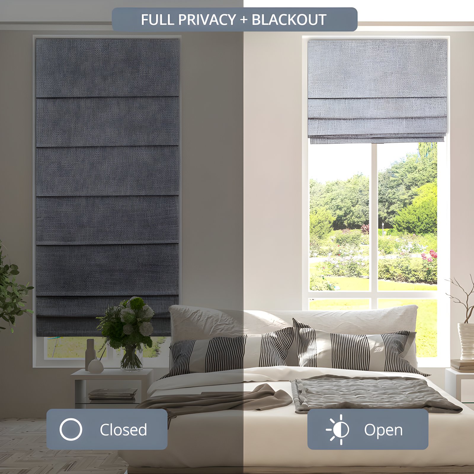 Symple Stuff Blackout Roman Shade