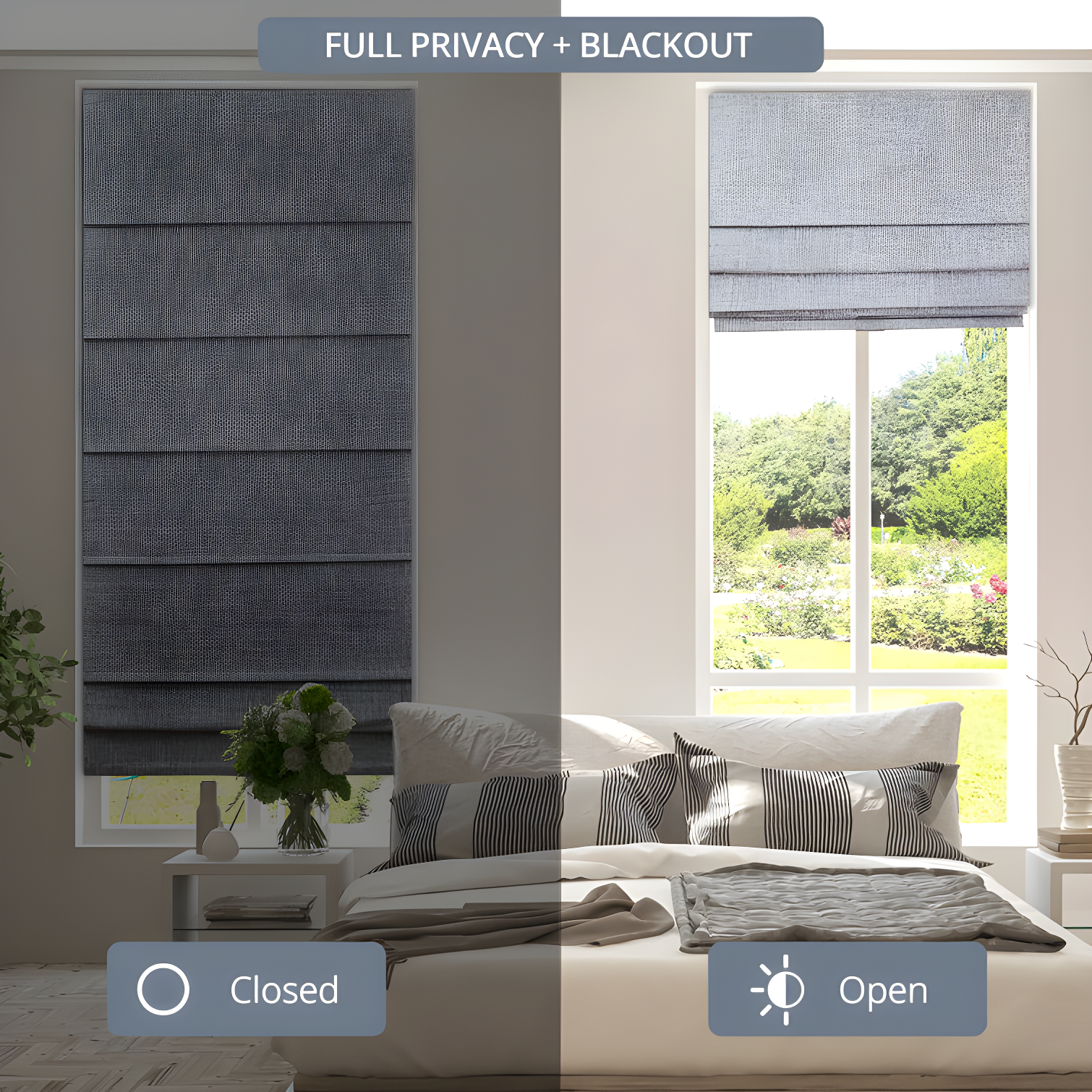 Symple Stuff Blackout Roman Shade