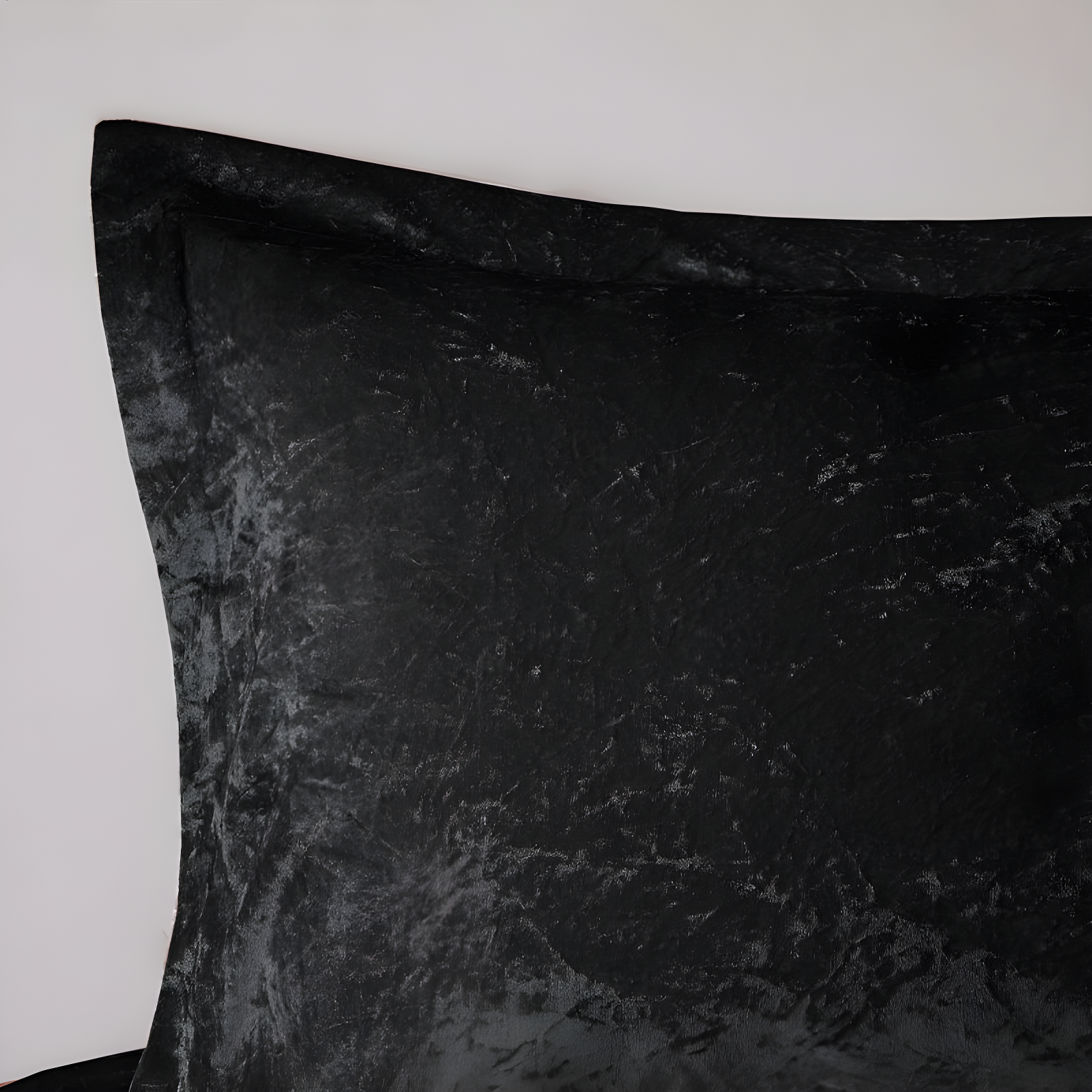 Felicia Crushed Velvet Comforter Set with Throw Pillow