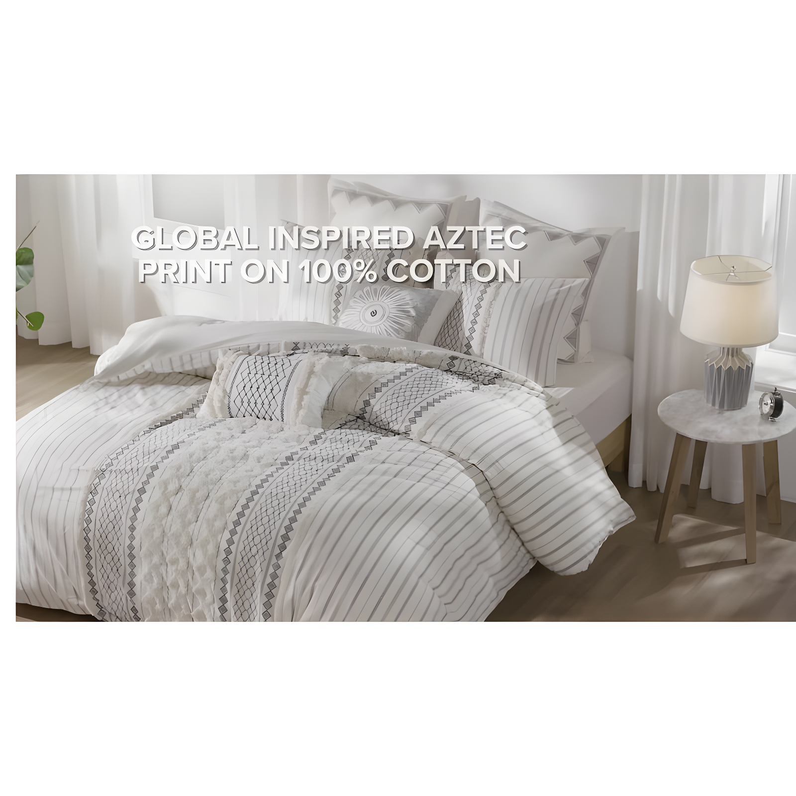 INK+IVY Imani Cotton Printed Comforter Set