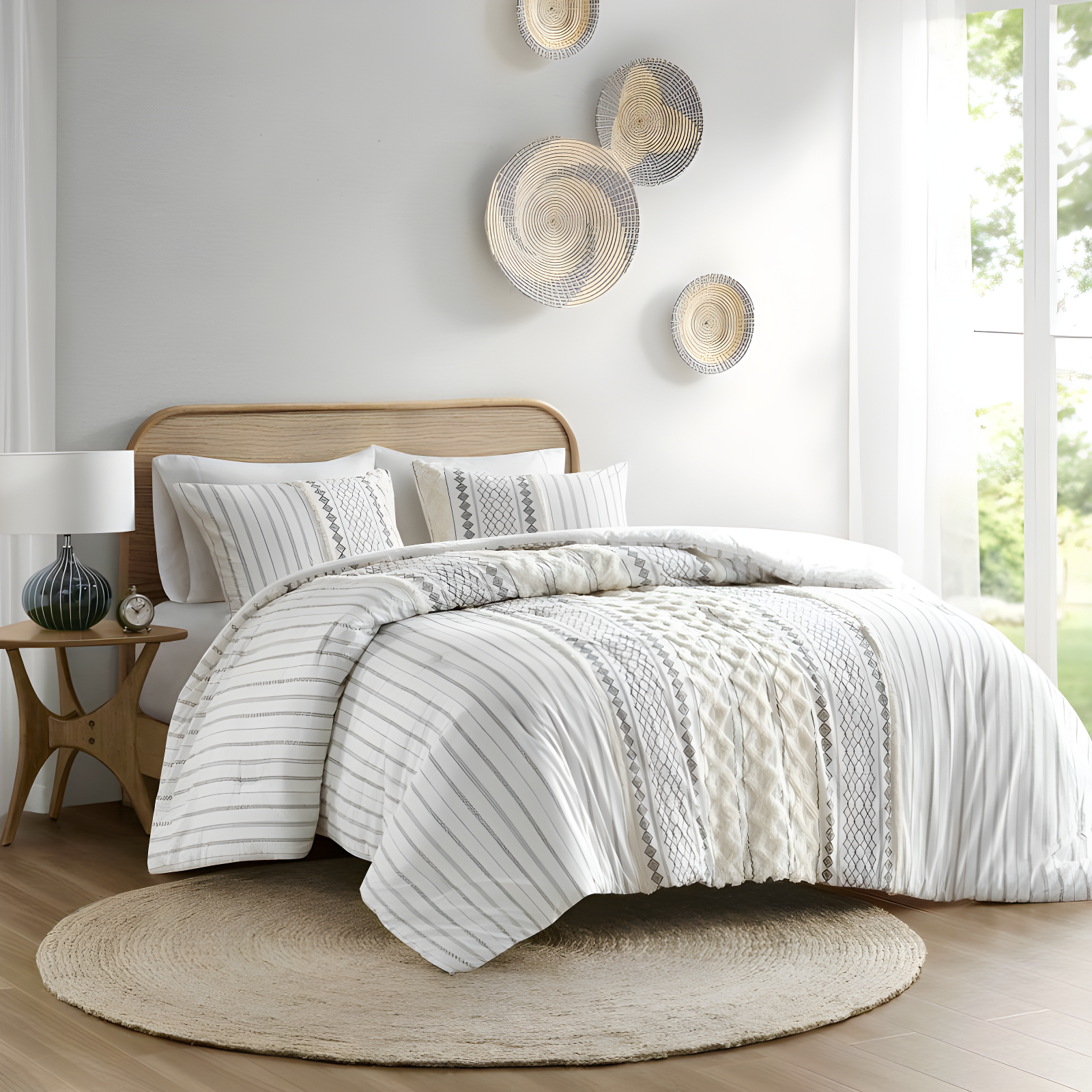 INK+IVY Imani Cotton Printed Comforter Set