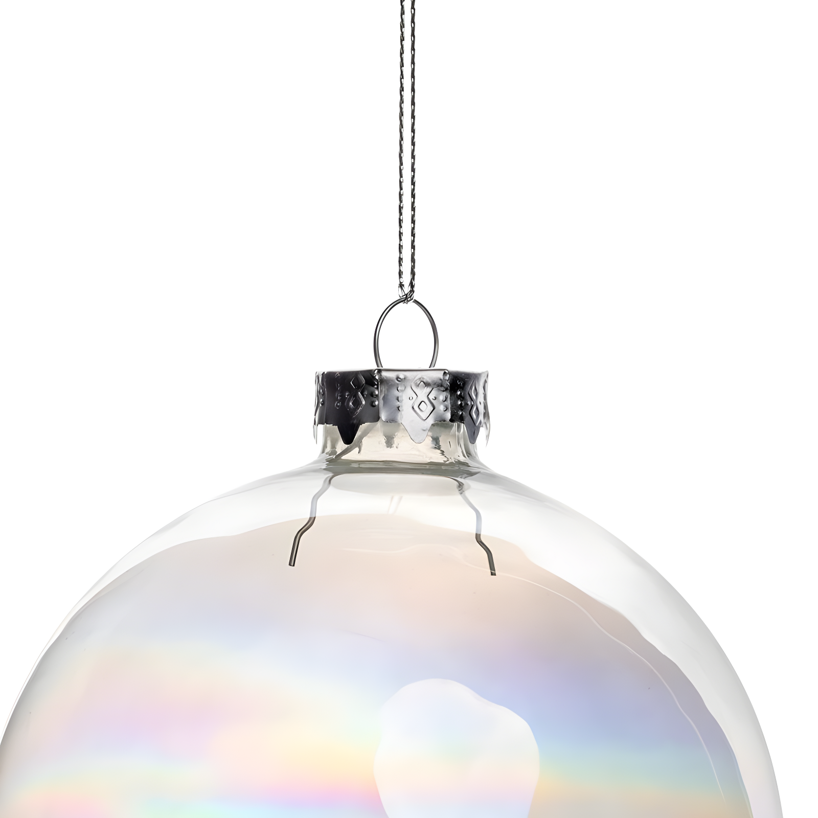 Glass Christmas Ball Ornament (Set of 9)