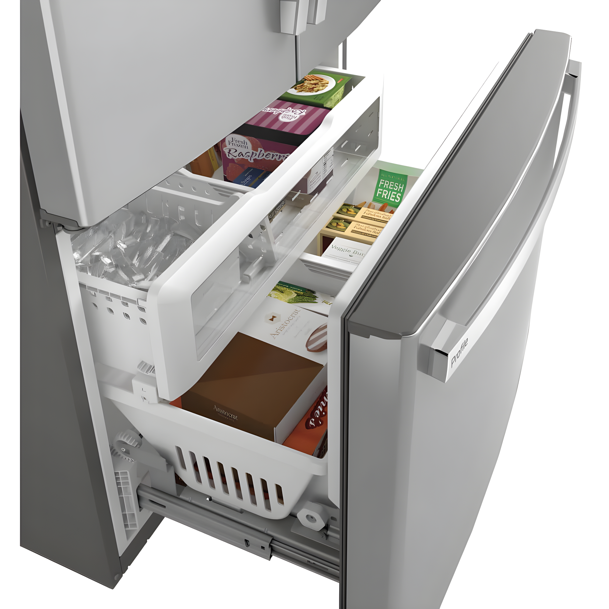 35.75" Counter Depth French Door 23.1 cu. ft. ENERGY STAR Refrigerator