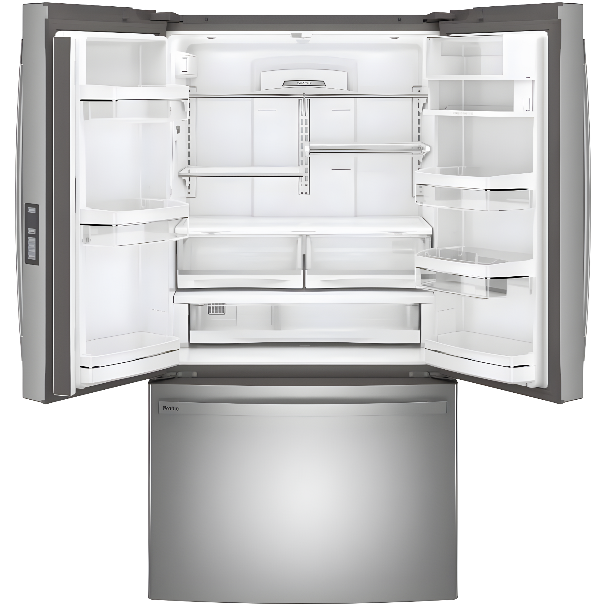 35.75" Counter Depth French Door 23.1 cu. ft. ENERGY STAR Refrigerator