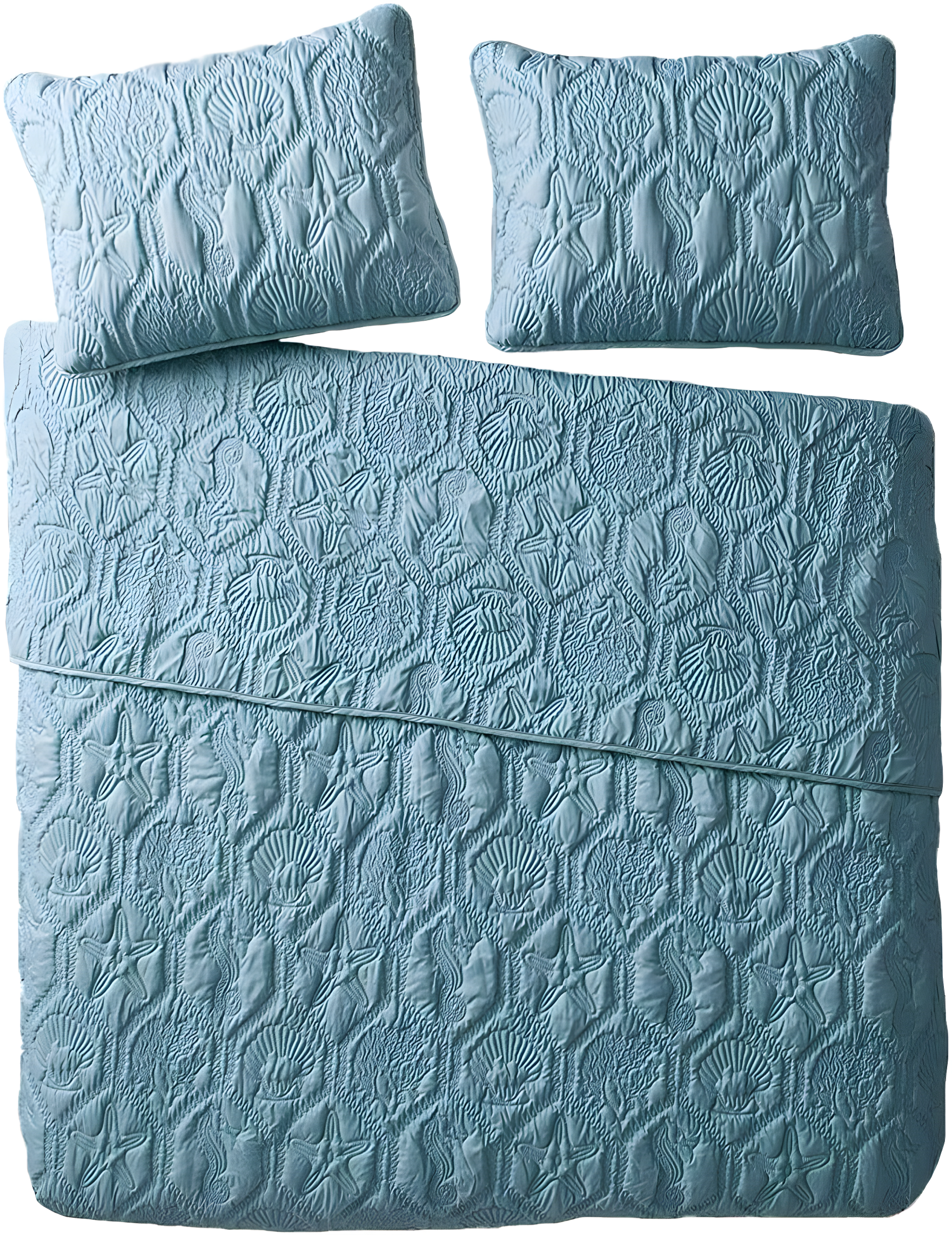 VCNY Shore 3-Piece Embossed Quilt Set & Reviews | Wayfair
