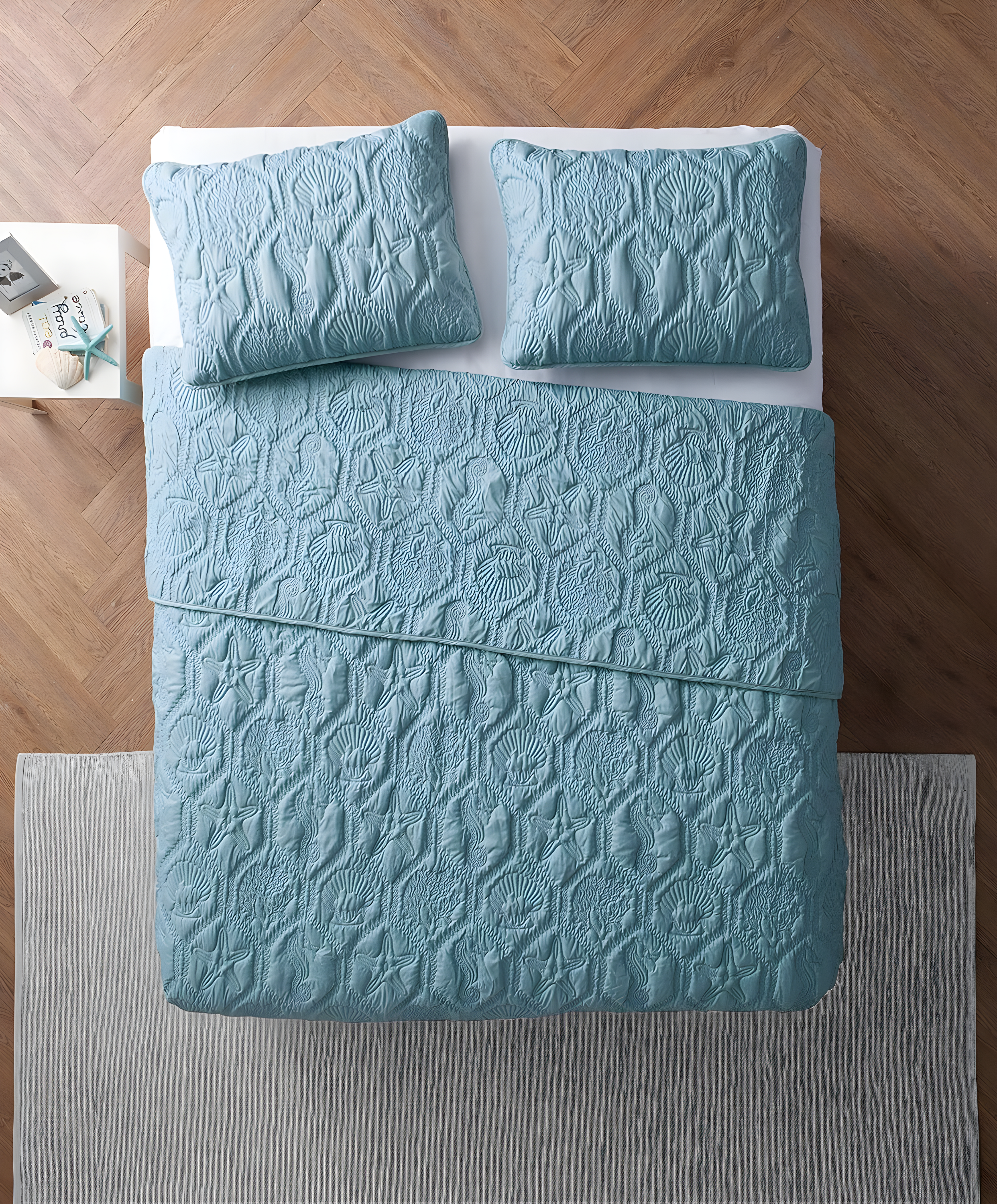 VCNY Shore 3-Piece Embossed Quilt Set & Reviews | Wayfair