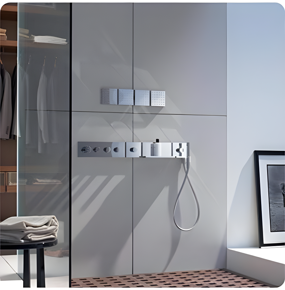 AXOR ShowerSolutions Diverter Trim Trio/Quattro 5" x 5"