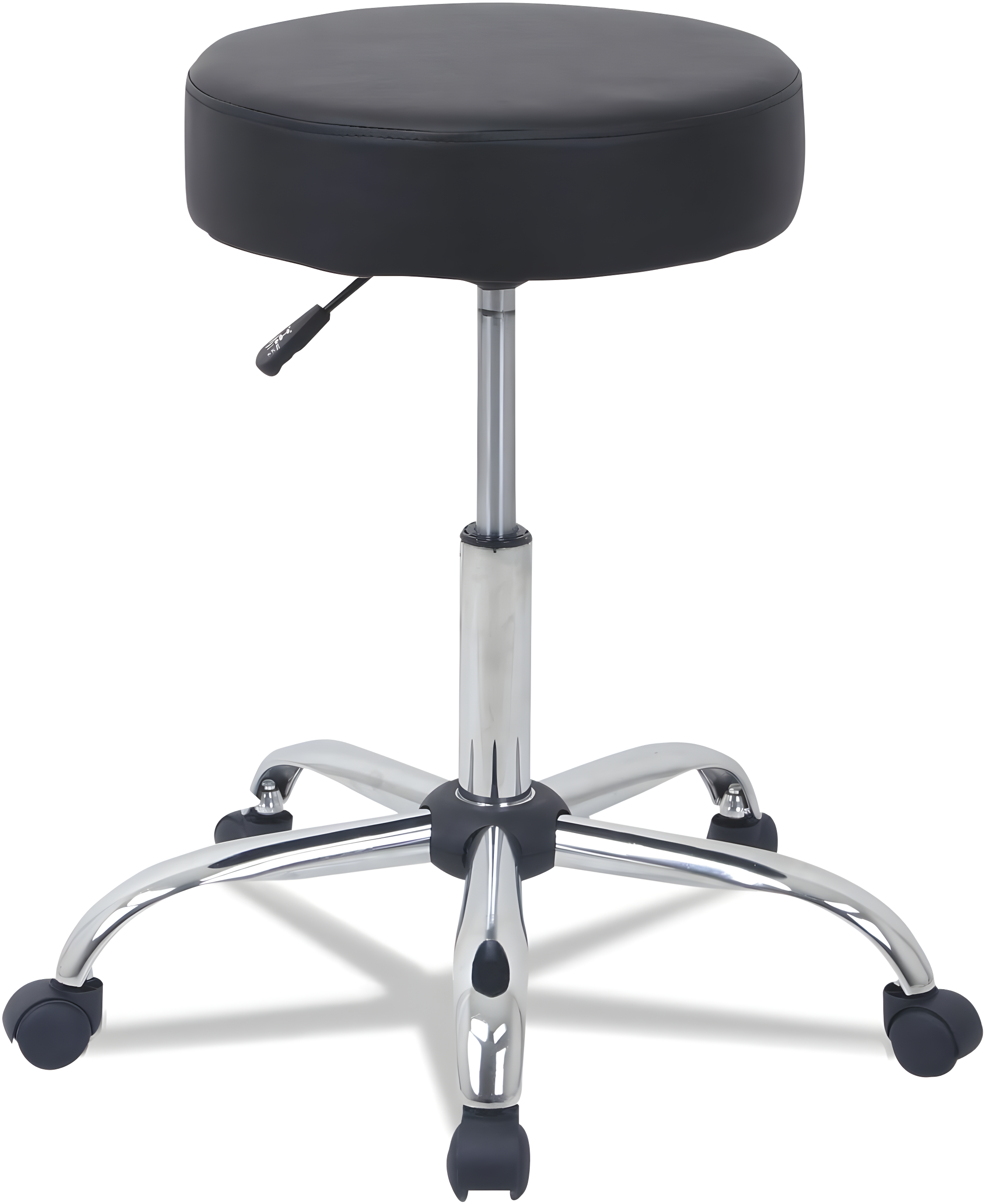 Alera® Adjustable Height Lab Stool with Wheels