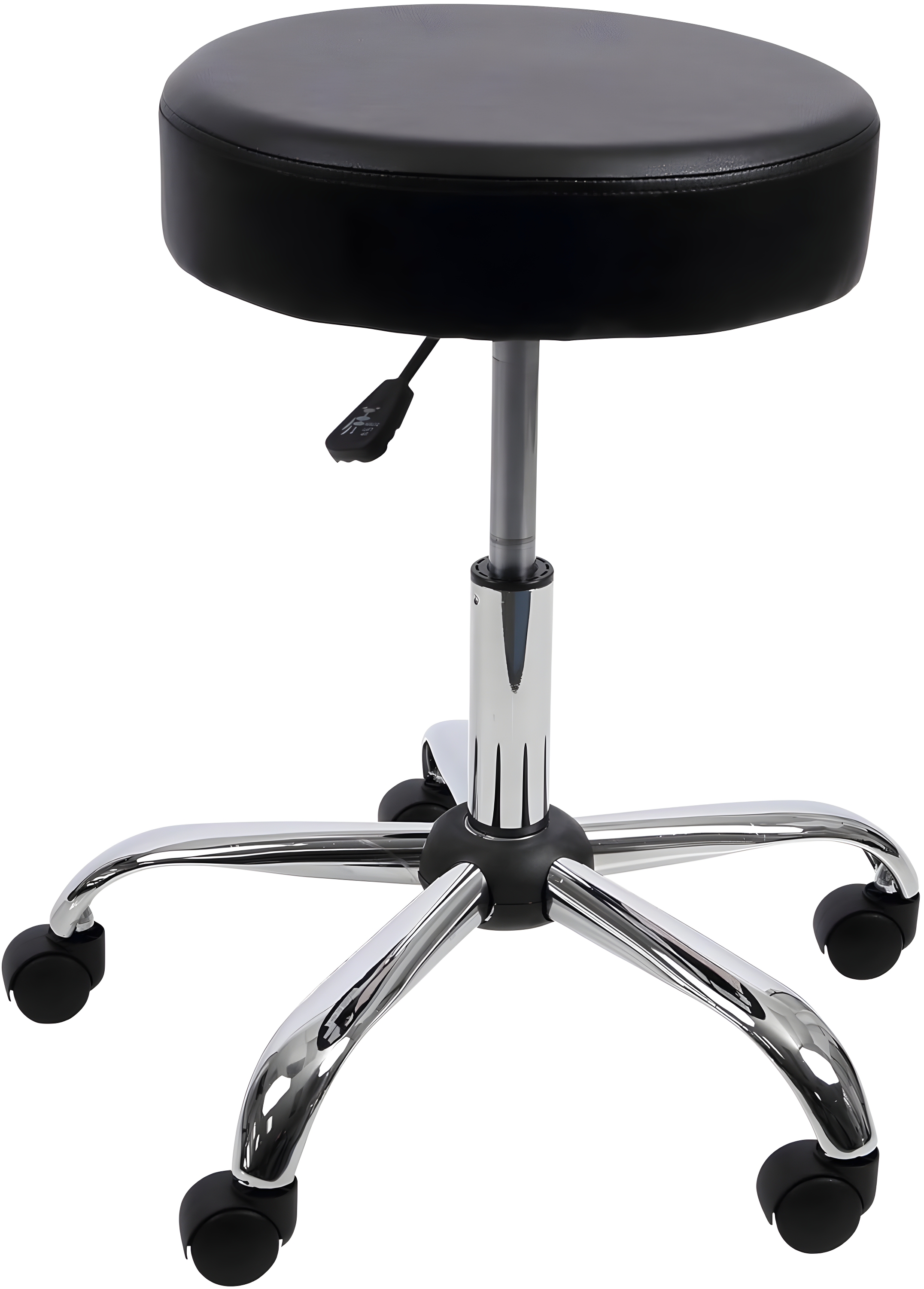 Alera® Adjustable Height Lab Stool with Wheels