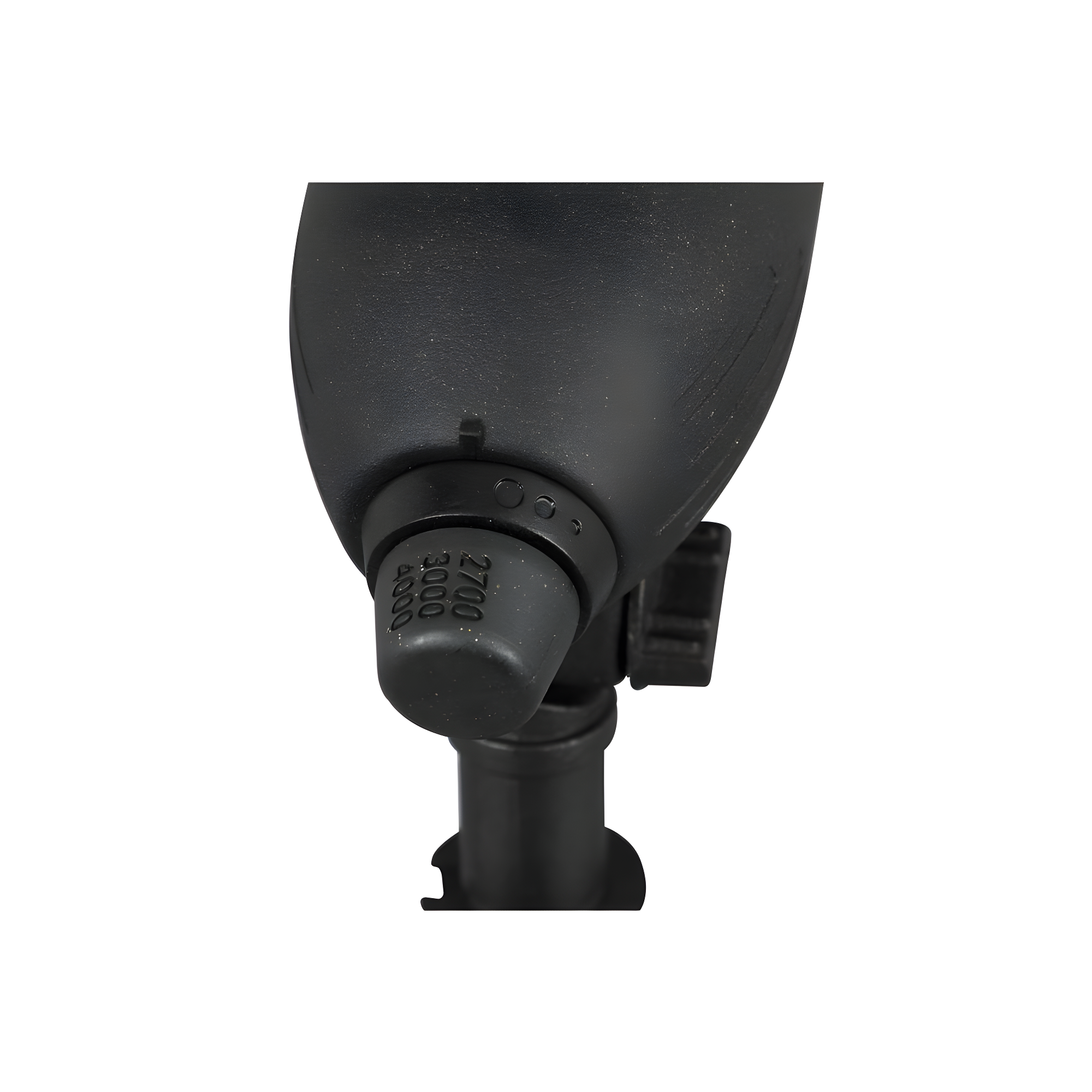 200 Lumens Black Hardwired Low Voltage LED Color Temperature Adjustable Outdoor Spotlight or Flood Light with Clear Lens