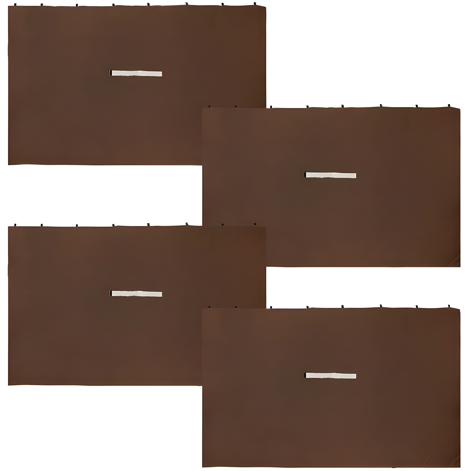 Arlmont & Co. Solomon Arlmont & Co. Fabric Side Wall for Gazebo (Set of 4)