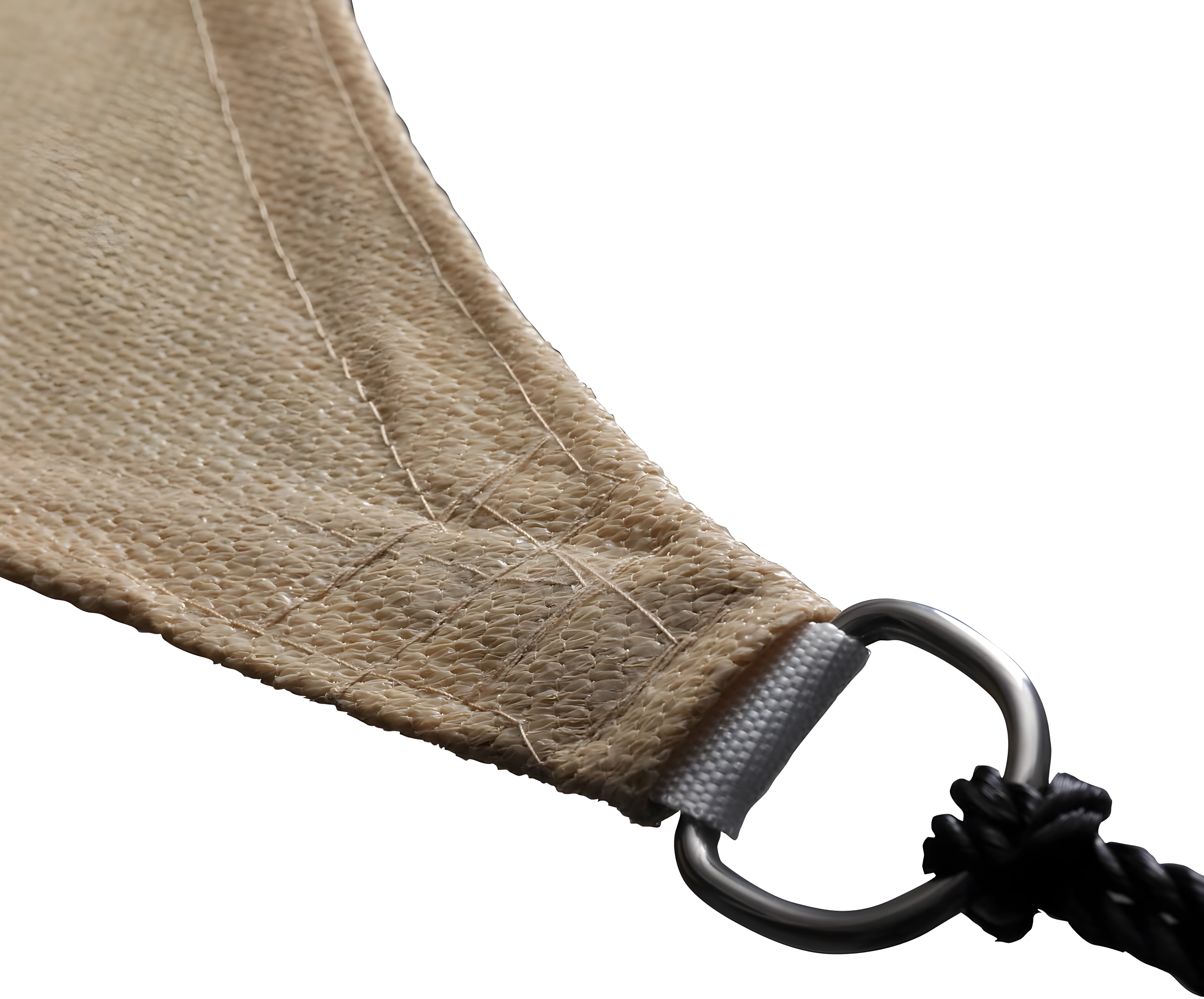 Weather Resistant Sun Shade Canopy with Included Nylon Ropes