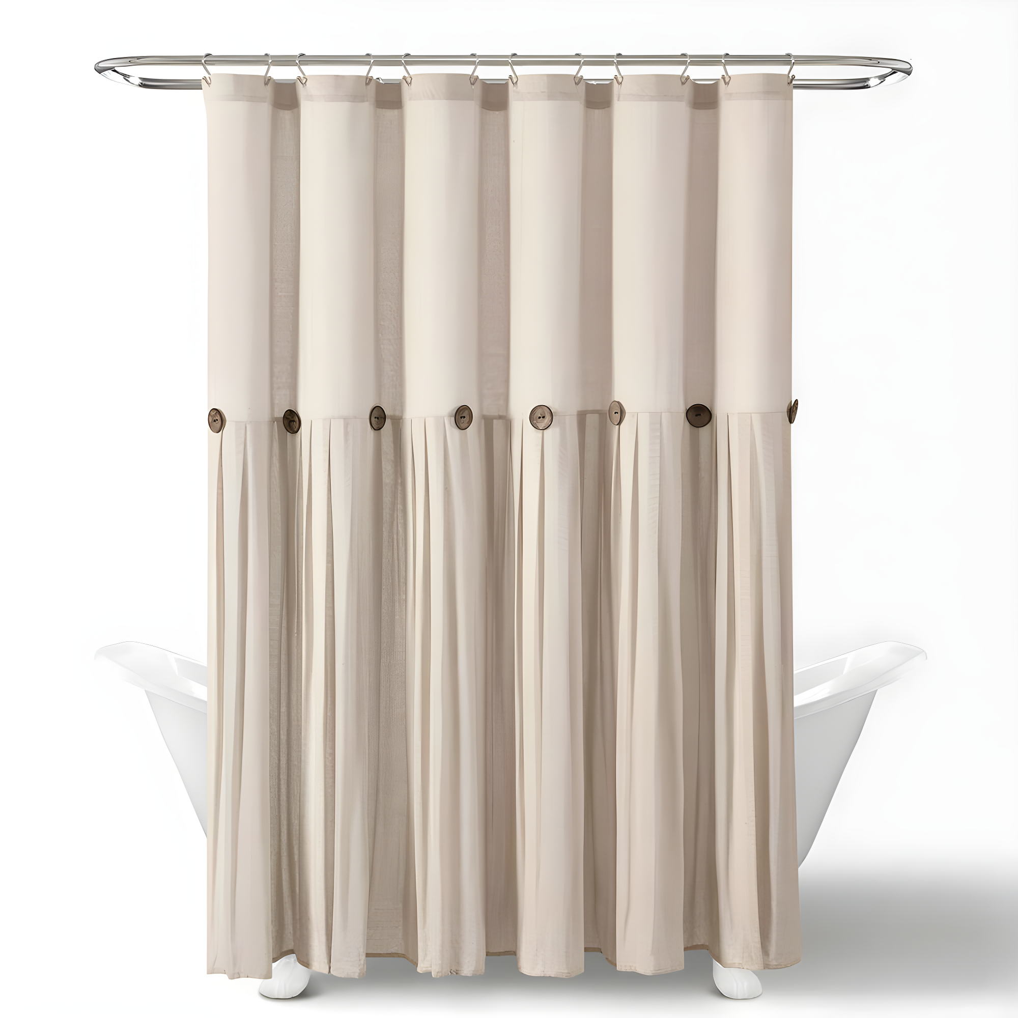 Lush Decor Beckham Shower Curtain