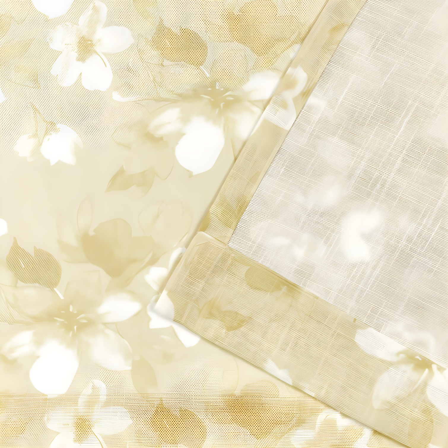 Nicole Miller Nicole Miller New York Dara Light Filtering, Semi Sheer Rod Pocket Curtain Panels (Set of 2)