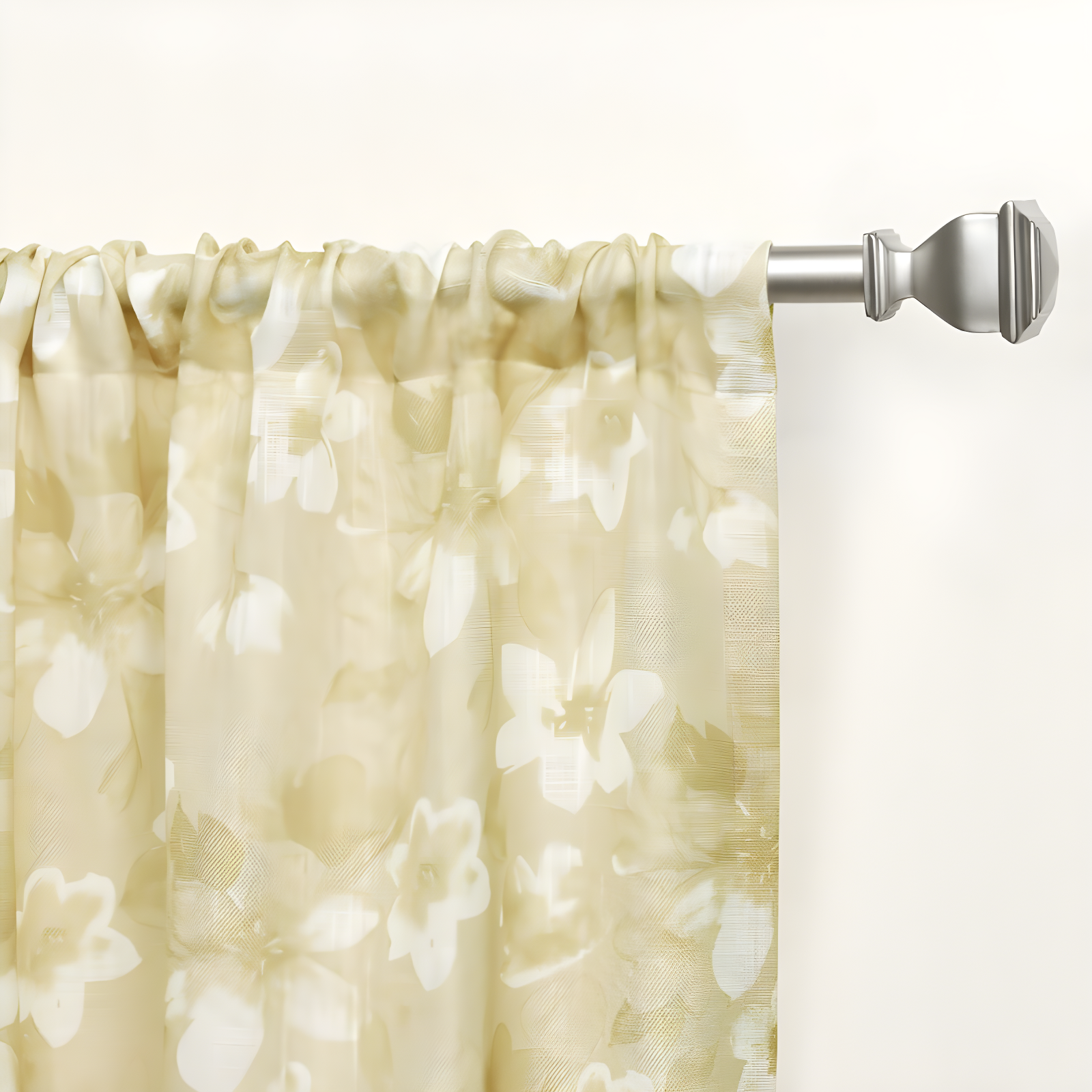 Nicole Miller Nicole Miller New York Dara Light Filtering, Semi Sheer Rod Pocket Curtain Panels (Set of 2)