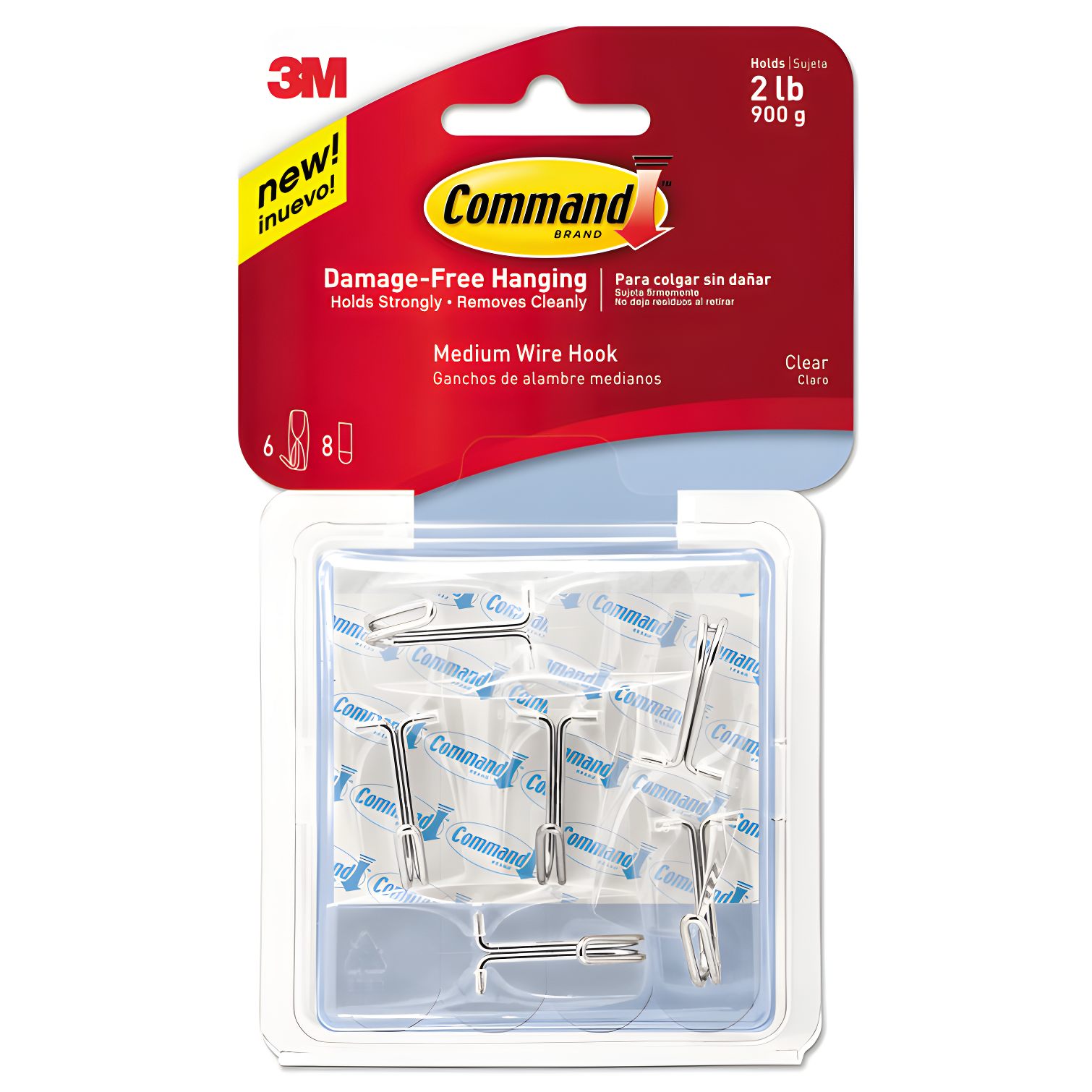Command Command Hooks (Set of 6)