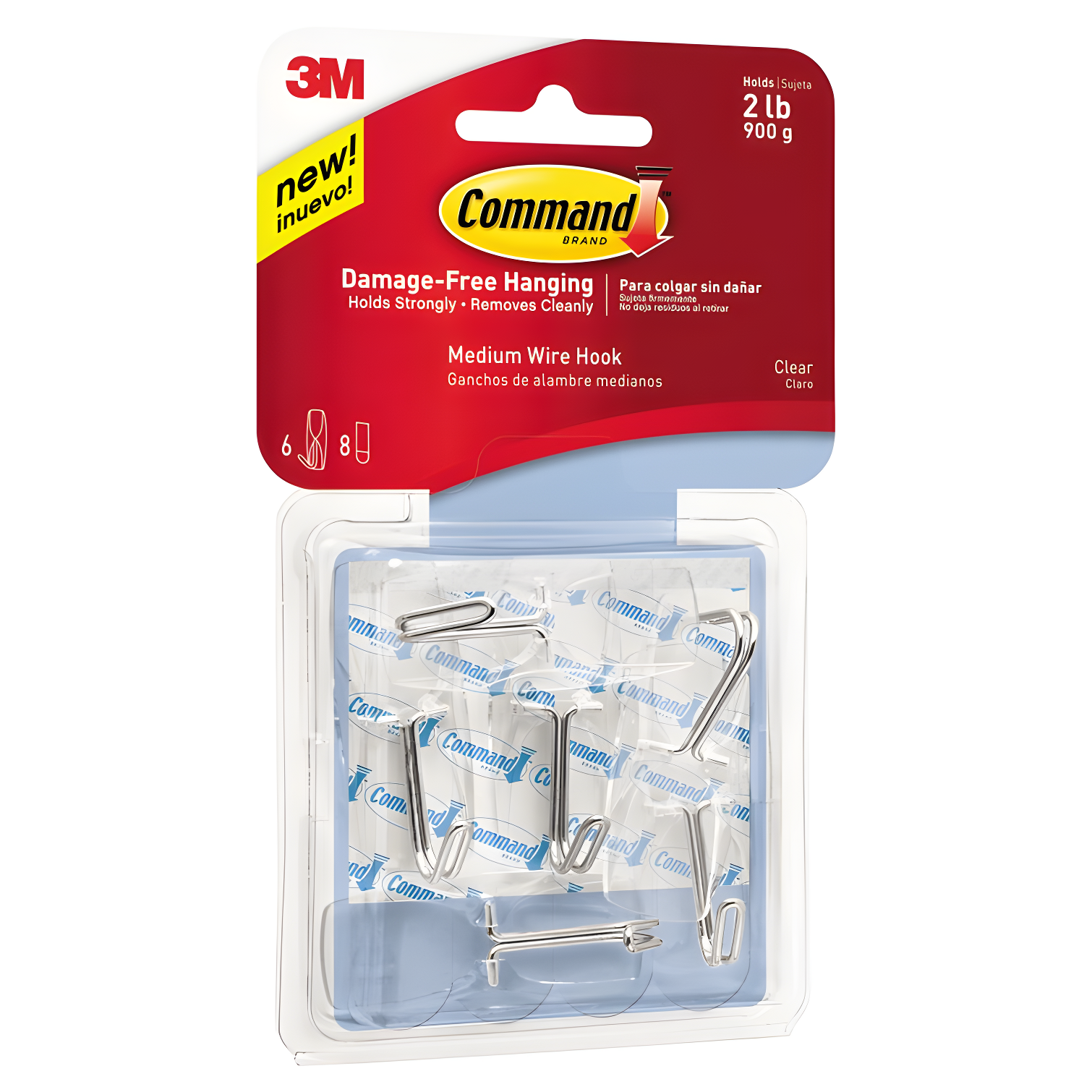 Command Command Hooks (Set of 6)